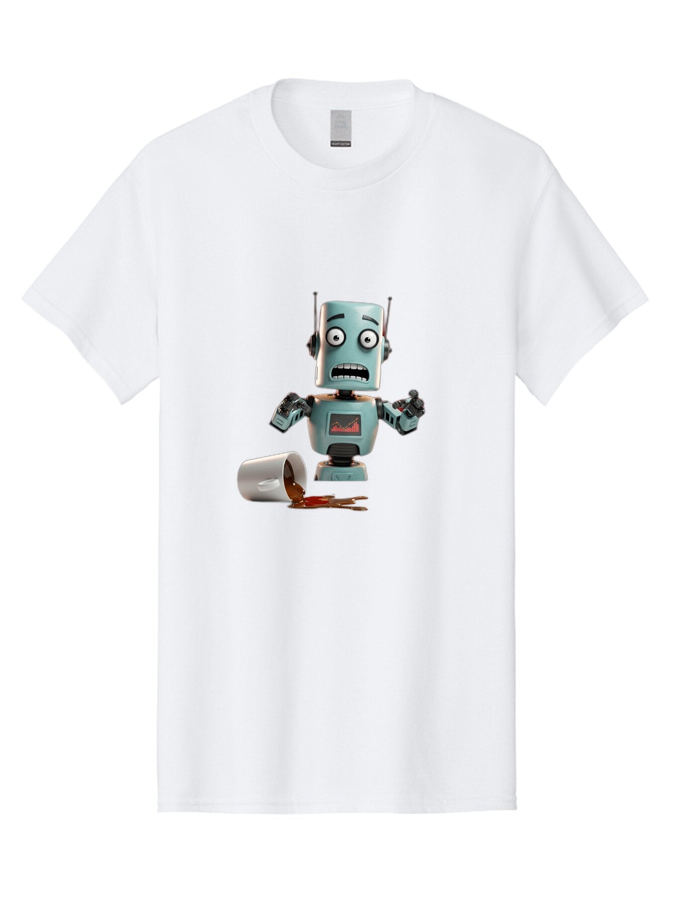 Distressed-Robot Men'S Graphic Tee, 100% Cotton, Comfortable Casual Summer Wear, Machine Washable, Vintage Camera, Old Camera, Antique Camera, Black Camera, Classic Photography, Photography Equipment, Nostalgic Device, Film Camera, Camera Art Baq698 4