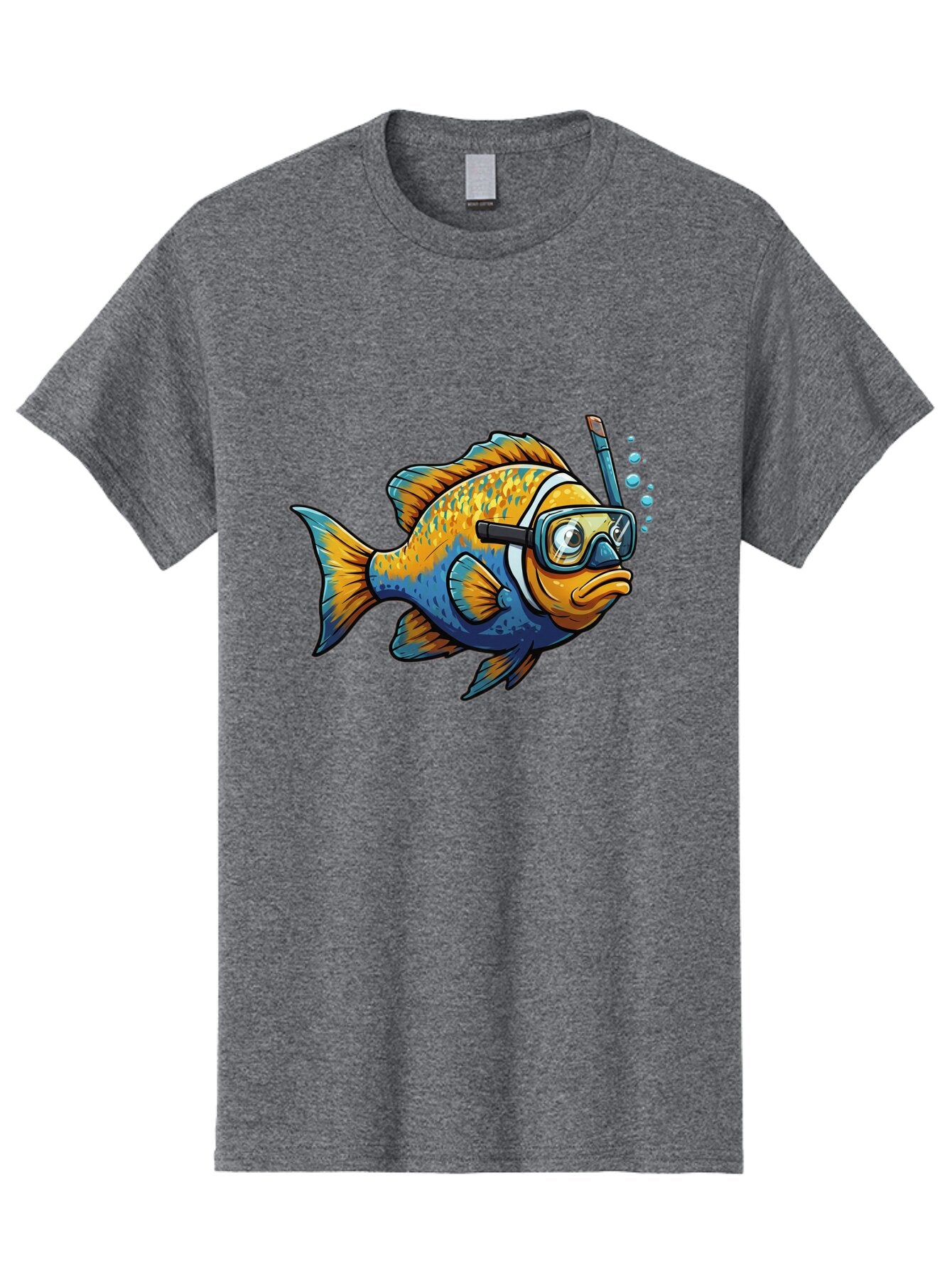 Diver-Fish Men'S Graphic Tee, 100% Cotton, Comfortable Casual Summer Wear, Machine Washable, Vintage Camera, Old Camera, Antique Camera, Black Camera, Classic Photography, Photography Equipment, Nostalgic Device, Film Camera, Camera Art Baq699 2