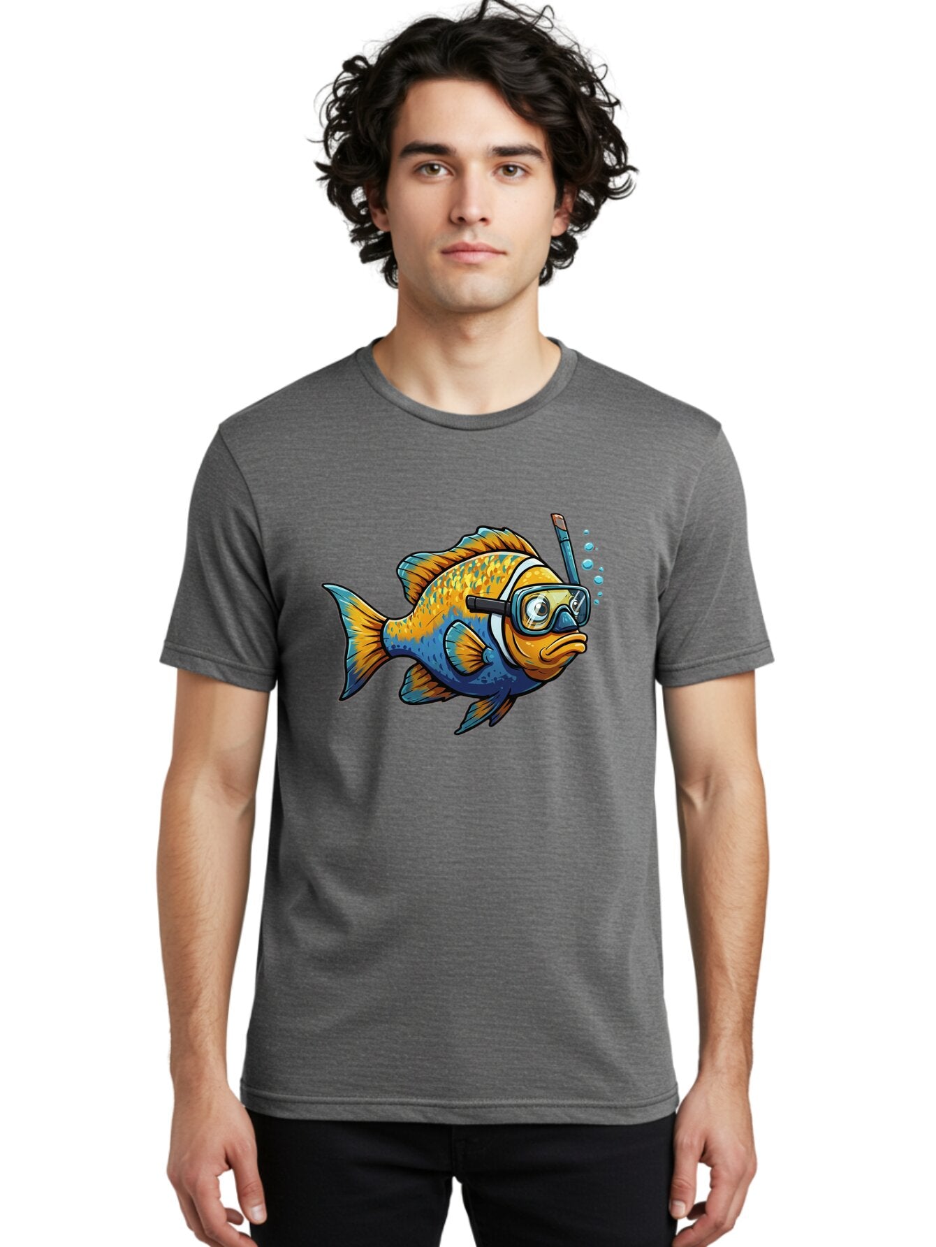 Diver-Fish Men'S Graphic Tee, 100% Cotton, Comfortable Casual Summer Wear, Machine Washable, Vintage Camera, Old Camera, Antique Camera, Black Camera, Classic Photography, Photography Equipment, Nostalgic Device, Film Camera, Camera Art Baq699 21