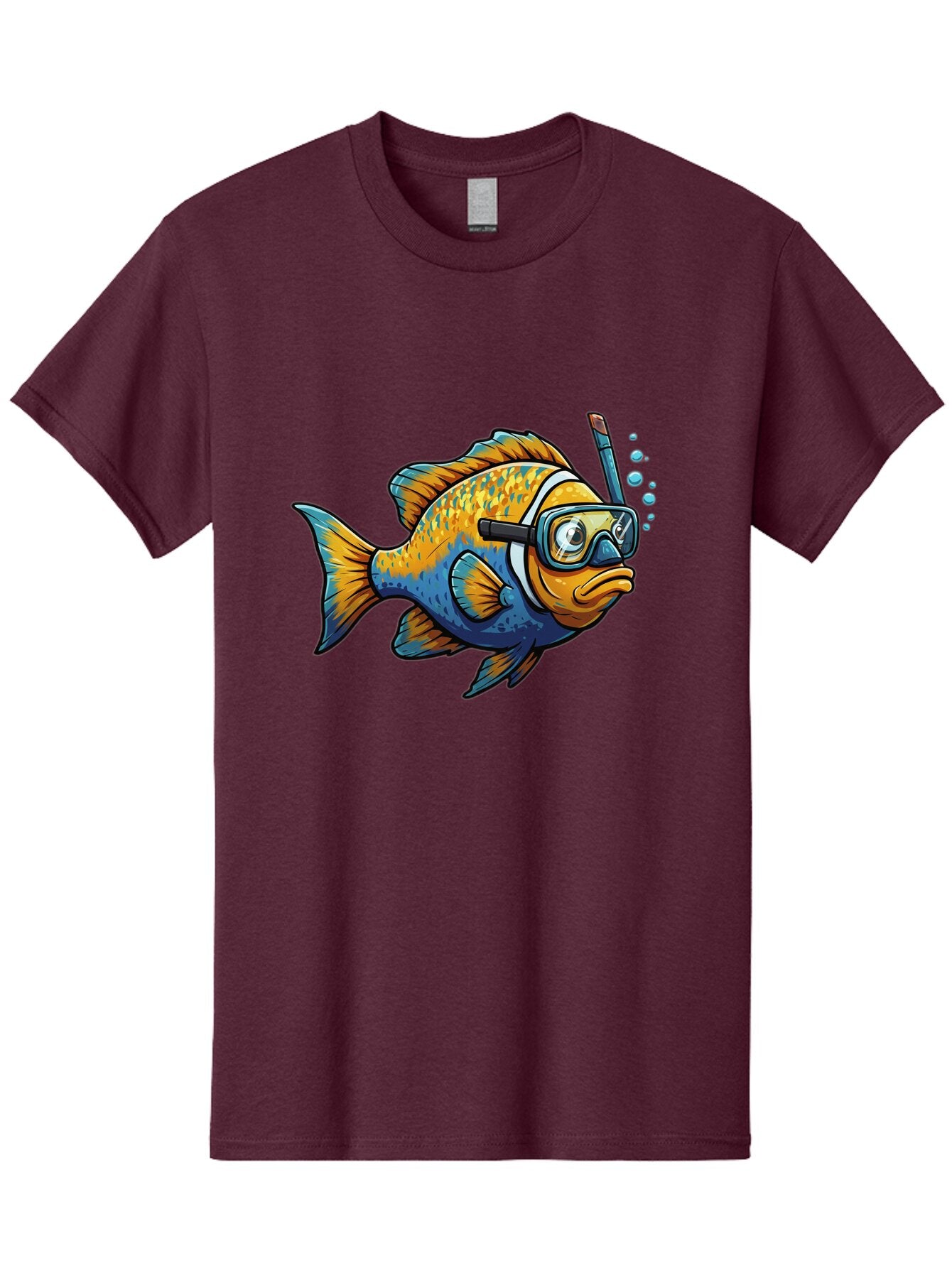 Diver-Fish Men'S Graphic Tee, 100% Cotton, Comfortable Casual Summer Wear, Machine Washable, Vintage Camera, Old Camera, Antique Camera, Black Camera, Classic Photography, Photography Equipment, Nostalgic Device, Film Camera, Camera Art Baq699 4