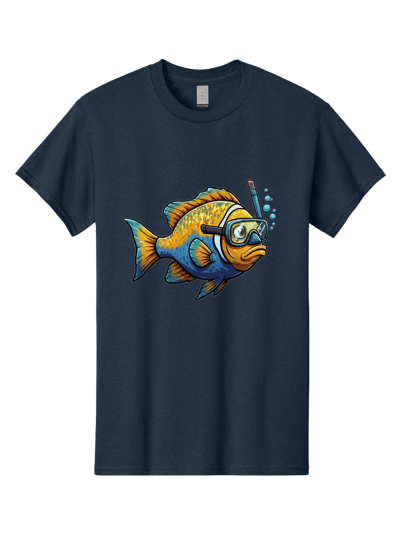 Diver-Fish Men'S Graphic Tee, 100% Cotton, Comfortable Casual Summer Wear, Machine Washable, Vintage Camera, Old Camera, Antique Camera, Black Camera, Classic Photography, Photography Equipment, Nostalgic Device, Film Camera, Camera Art Baq699 8
