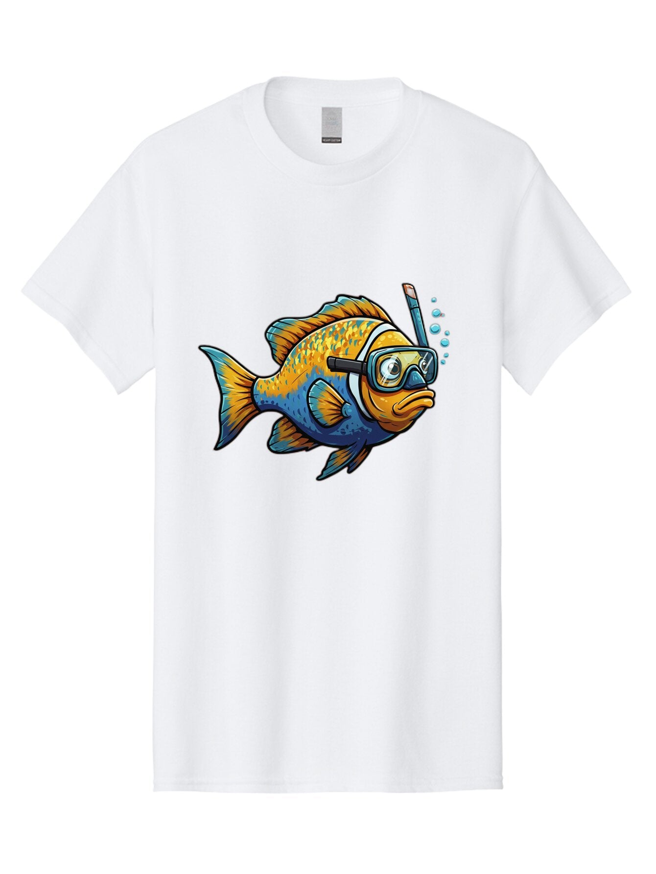 Diver-Fish Men'S Graphic Tee, 100% Cotton, Comfortable Casual Summer Wear, Machine Washable, Vintage Camera, Old Camera, Antique Camera, Black Camera, Classic Photography, Photography Equipment, Nostalgic Device, Film Camera, Camera Art Baq699 3