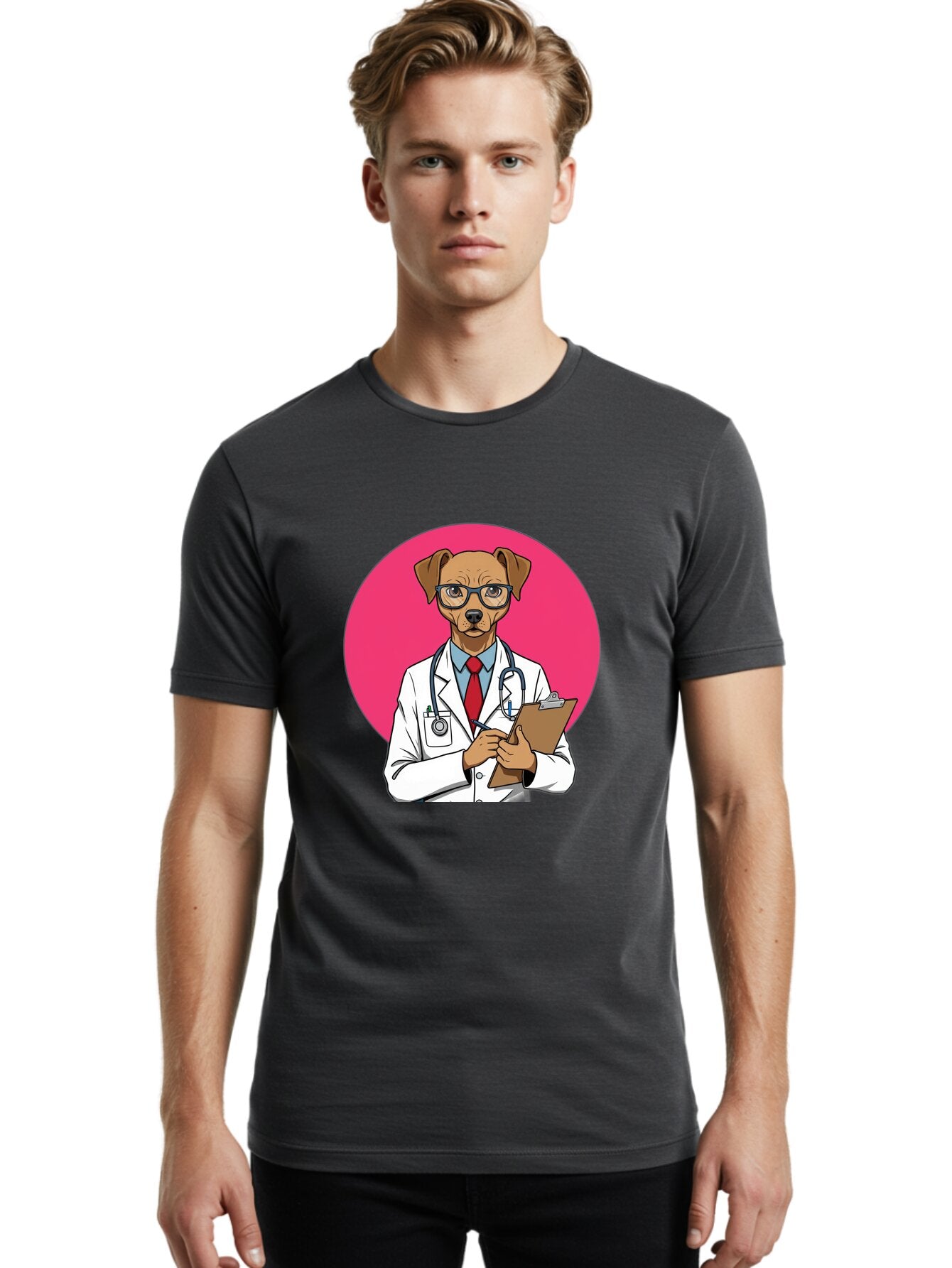 Doctor-Dog Men'S Graphic Tee, 100% Cotton, Comfortable Casual Summer Wear, Machine Washable, Vintage Camera, Old Camera, Antique Camera, Black Camera, Classic Photography, Photography Equipment, Nostalgic Device, Film Camera, Camera Art Baq704 17