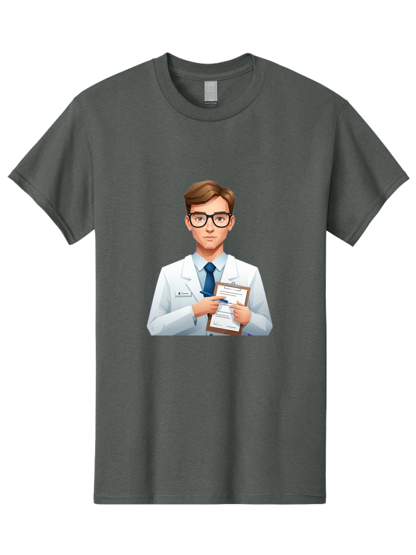 Doctor-With-Clipboard Men'S Graphic Tee, 100% Cotton, Comfortable Casual Summer Wear, Machine Washable, Vintage Camera, Old Camera, Antique Camera, Black Camera, Classic Photography, Photography Equipment, Nostalgic Device, Film Camera, Baq705 12