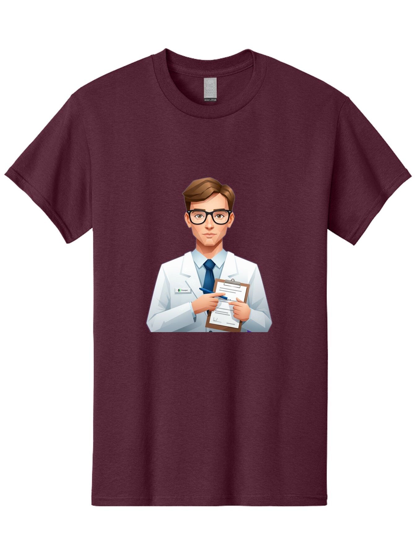 Doctor-With-Clipboard Men'S Graphic Tee, 100% Cotton, Comfortable Casual Summer Wear, Machine Washable, Vintage Camera, Old Camera, Antique Camera, Black Camera, Classic Photography, Photography Equipment, Nostalgic Device, Film Camera, Baq705 4