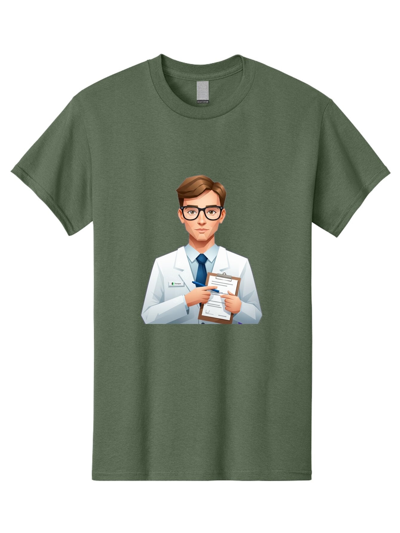 Doctor-With-Clipboard Men'S Graphic Tee, 100% Cotton, Comfortable Casual Summer Wear, Machine Washable, Vintage Camera, Old Camera, Antique Camera, Black Camera, Classic Photography, Photography Equipment, Nostalgic Device, Film Camera, Baq705 15