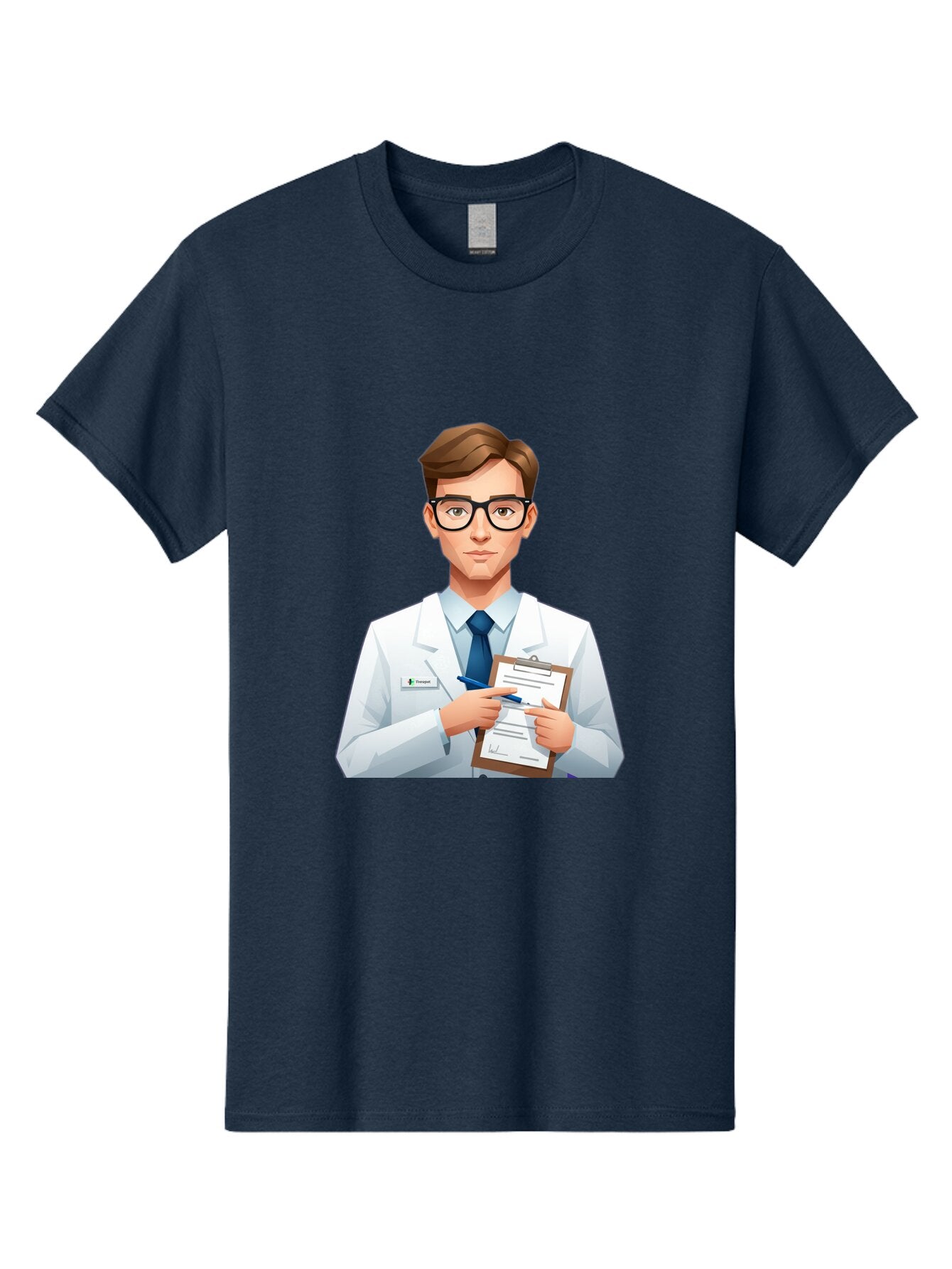 Doctor-With-Clipboard Men'S Graphic Tee, 100% Cotton, Comfortable Casual Summer Wear, Machine Washable, Vintage Camera, Old Camera, Antique Camera, Black Camera, Classic Photography, Photography Equipment, Nostalgic Device, Film Camera, Baq705 3