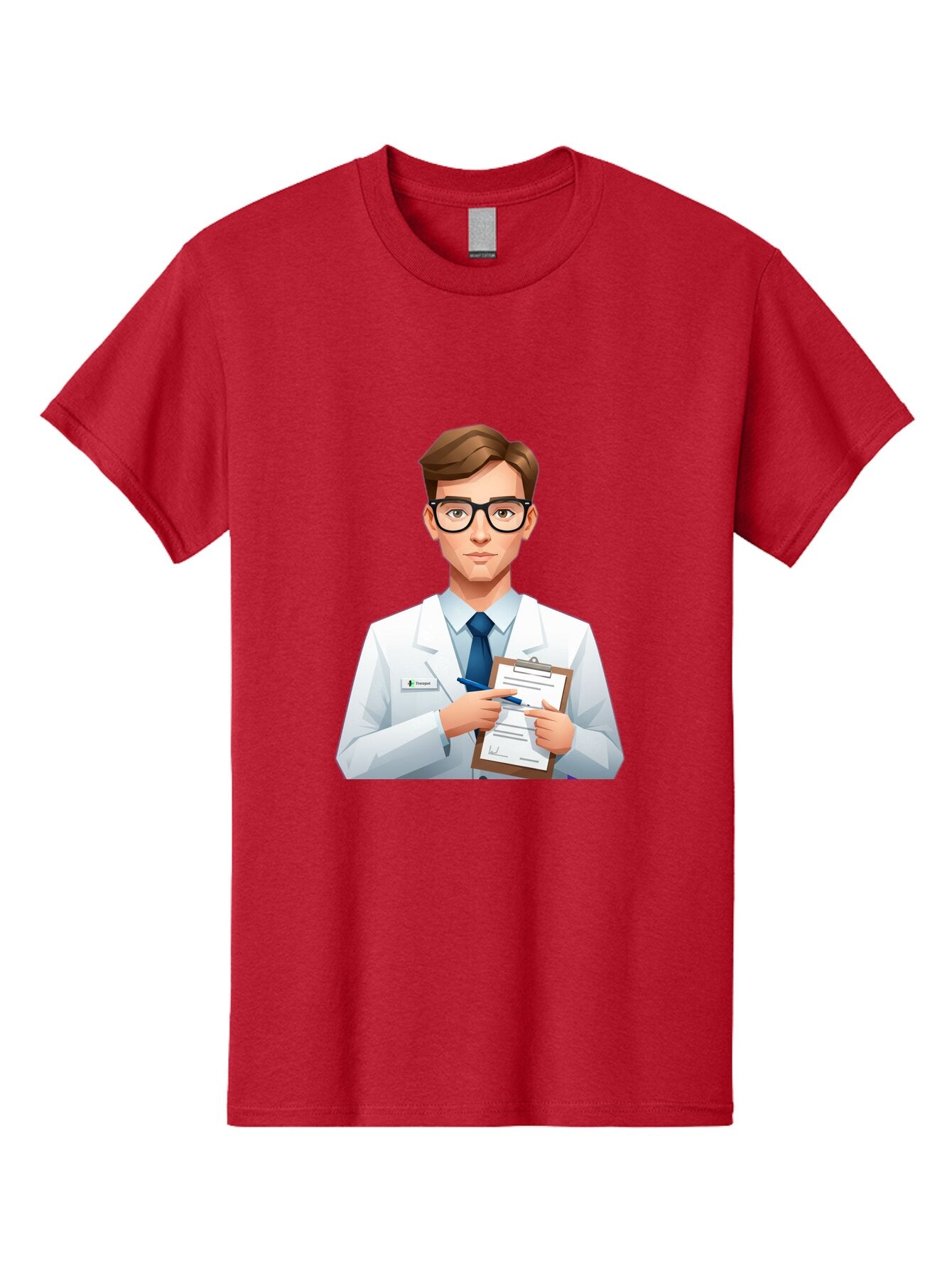 Doctor-With-Clipboard Men'S Graphic Tee, 100% Cotton, Comfortable Casual Summer Wear, Machine Washable, Vintage Camera, Old Camera, Antique Camera, Black Camera, Classic Photography, Photography Equipment, Nostalgic Device, Film Camera, Baq705 8