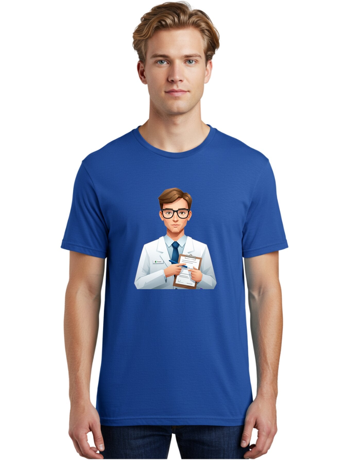 Doctor-With-Clipboard Men'S Graphic Tee, 100% Cotton, Comfortable Casual Summer Wear, Machine Washable, Vintage Camera, Old Camera, Antique Camera, Black Camera, Classic Photography, Photography Equipment, Nostalgic Device, Film Camera, Baq705 26