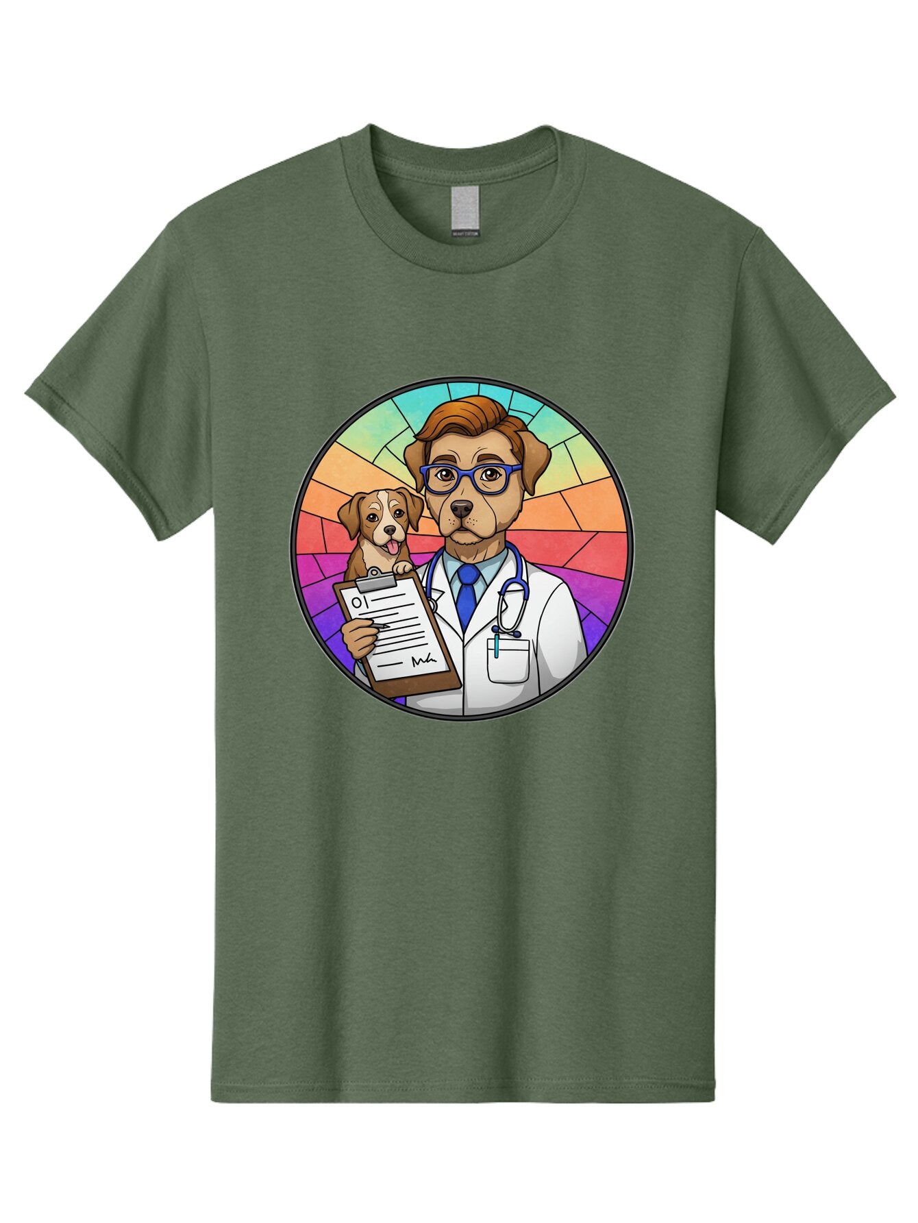 Dog-Doctor-1 Men'S Graphic Tee, 100% Cotton, Comfortable Casual Summer Wear, Machine Washable, Vintage Camera, Old Camera, Antique Camera, Black Camera, Classic Photography, Photography Equipment, Nostalgic Device, Film Camera, Camera Art Baq706 3