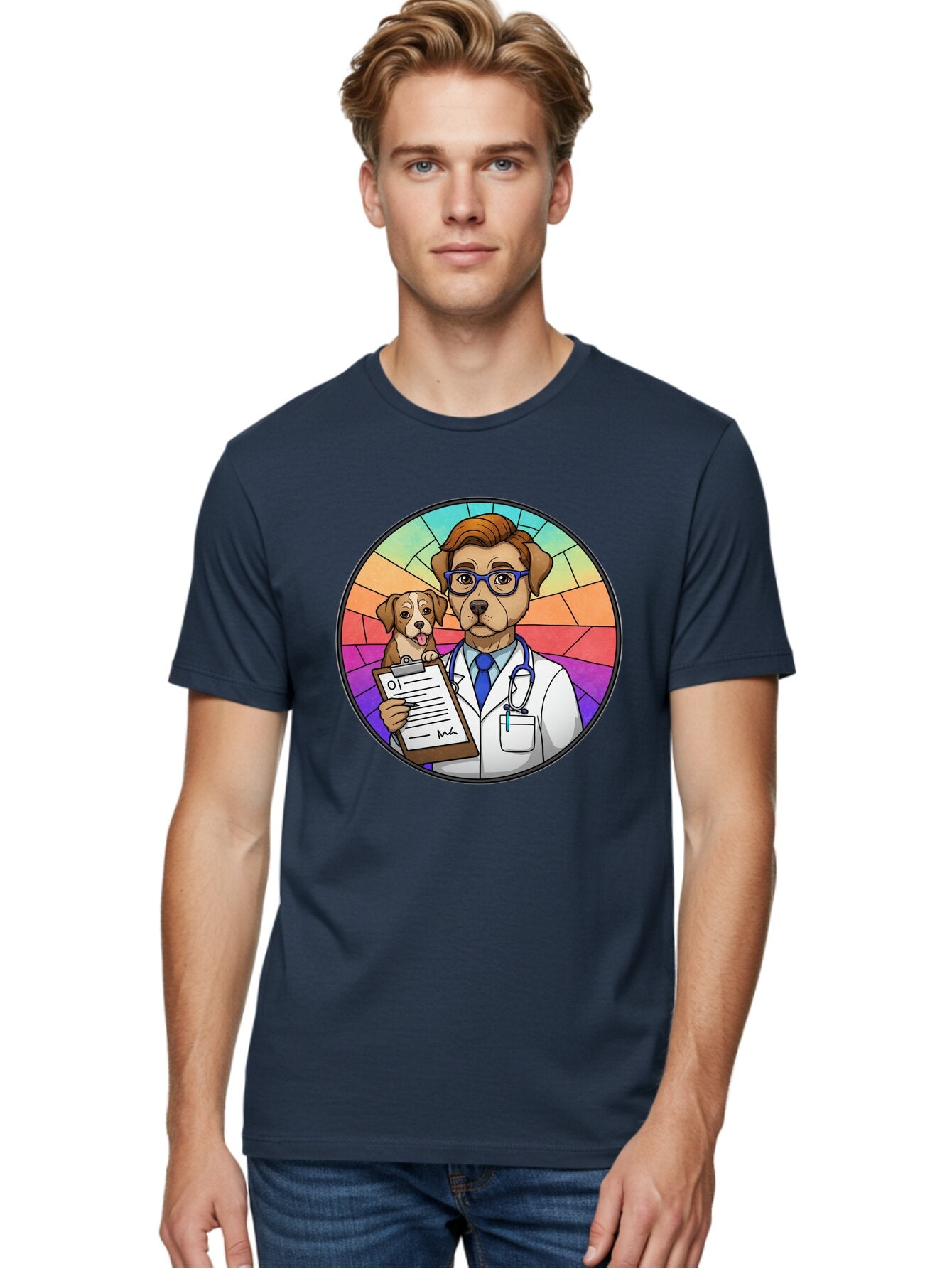 Dog-Doctor-1 Men'S Graphic Tee, 100% Cotton, Comfortable Casual Summer Wear, Machine Washable, Vintage Camera, Old Camera, Antique Camera, Black Camera, Classic Photography, Photography Equipment, Nostalgic Device, Film Camera, Camera Art Baq706 16