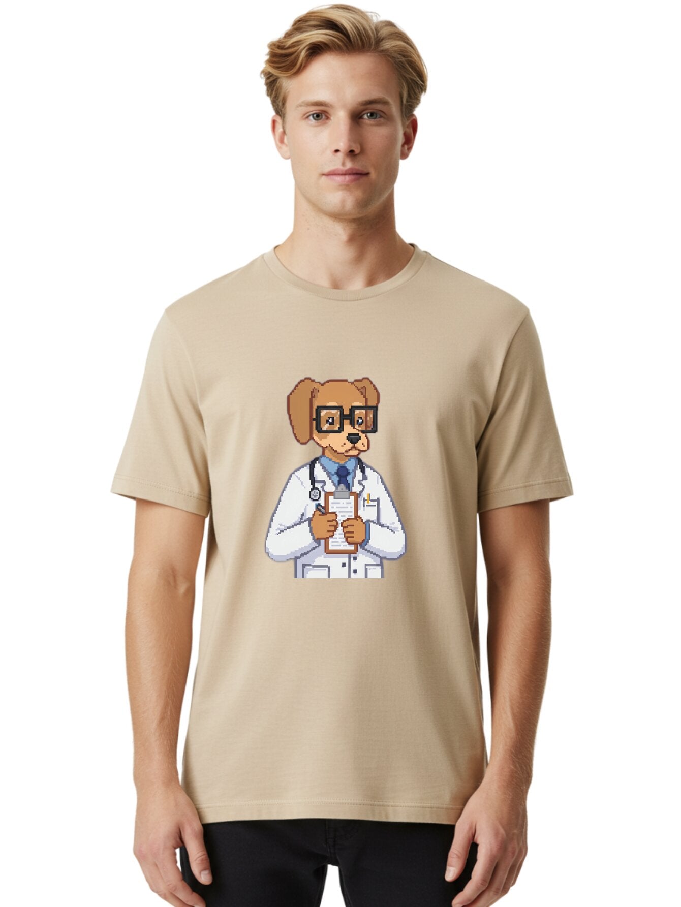 Dog-Doctor Men'S Graphic Tee, 100% Cotton, Comfortable Casual Summer Wear, Machine Washable, Vintage Camera, Old Camera, Antique Camera, Black Camera, Classic Photography, Photography Equipment, Nostalgic Device, Film Camera, Camera Art Baq707 24