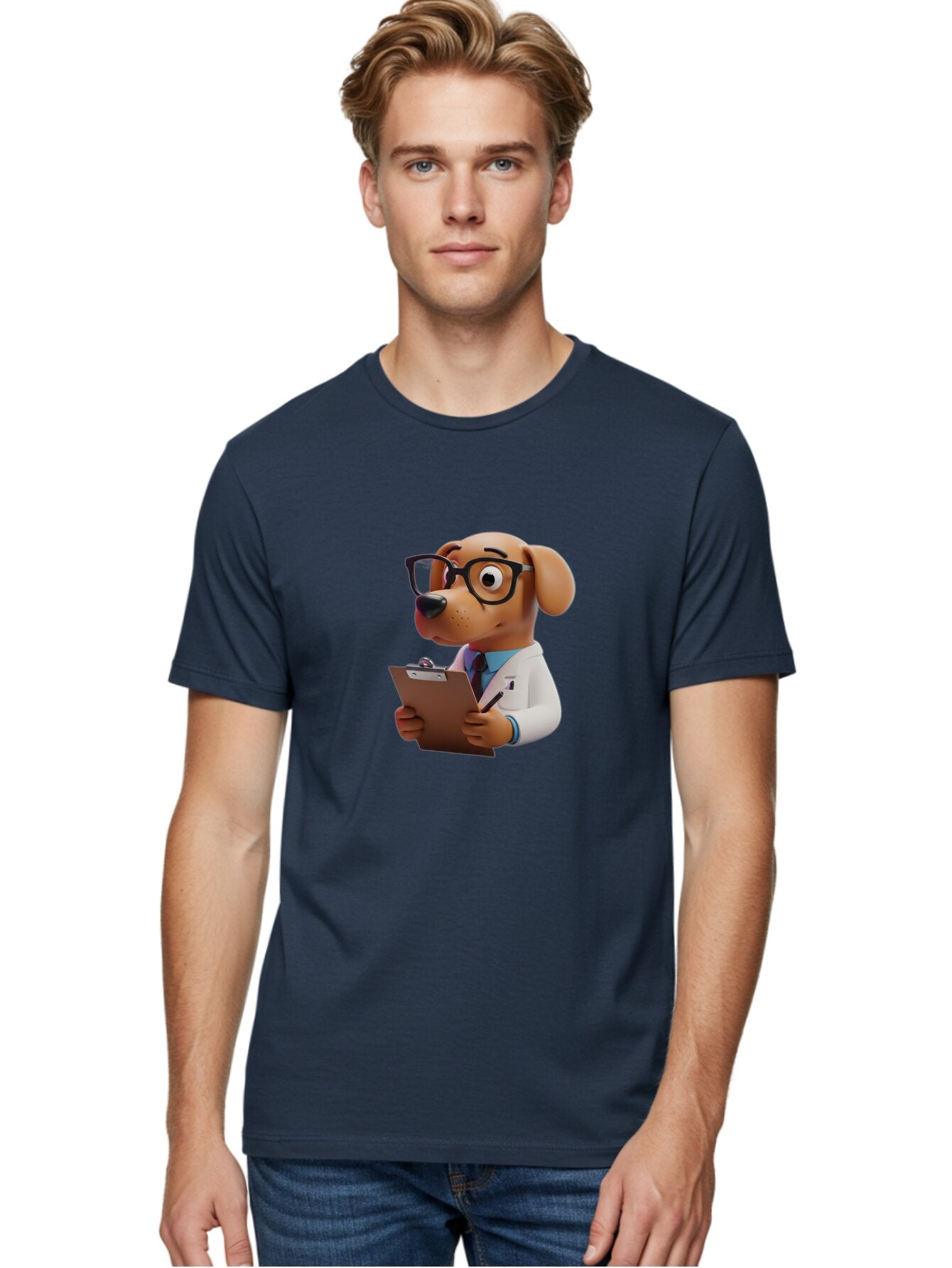 Dog-In-Lab-Coat Men'S Graphic Tee, 100% Cotton, Comfortable Casual Summer Wear, Machine Washable, Vintage Camera, Old Camera, Antique Camera, Black Camera, Classic Photography, Photography Equipment, Nostalgic Device, Film Camera, Camera Art Baq708 30