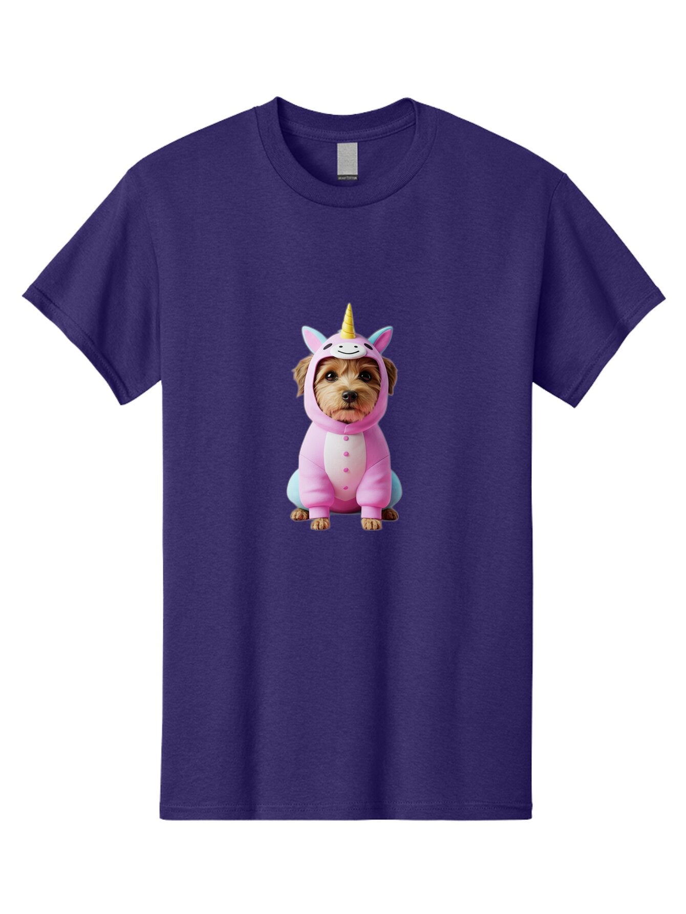 Dog-In-Unicorn-Costume-1 Men'S Graphic Tee, 100% Cotton, Comfortable Casual Summer Wear, Machine Washable, Vintage Camera, Old Camera, Antique Camera, Black Camera, Classic Photography, Photography Equipment, Nostalgic Device, Film Camera, Baq709 6