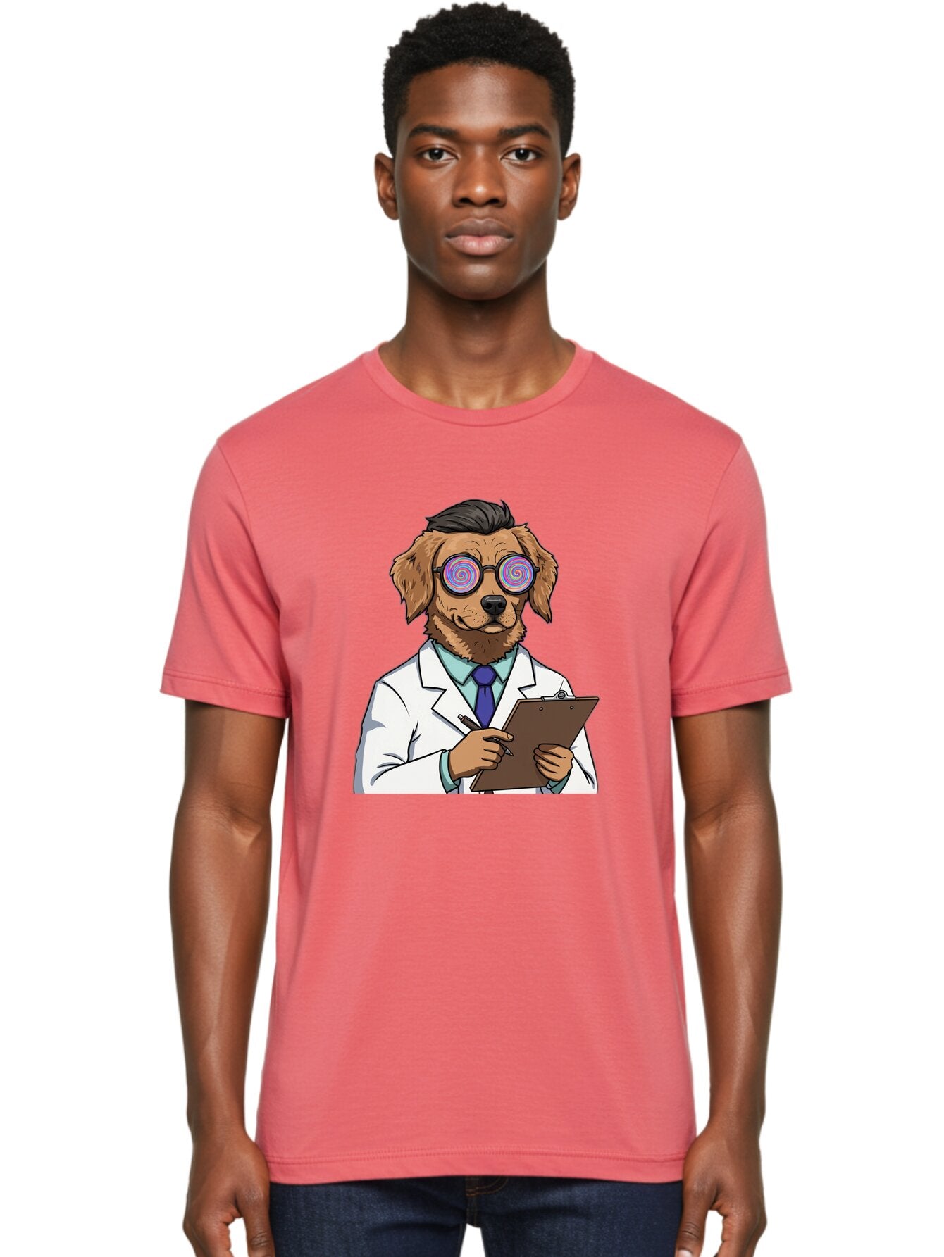 Dog-Scientist-1 Men'S Graphic Tee, 100% Cotton, Comfortable Casual Summer Wear, Machine Washable, Vintage Camera, Old Camera, Antique Camera, Black Camera, Classic Photography, Photography Equipment, Nostalgic Device, Film Camera, Camera Art Baq712 22