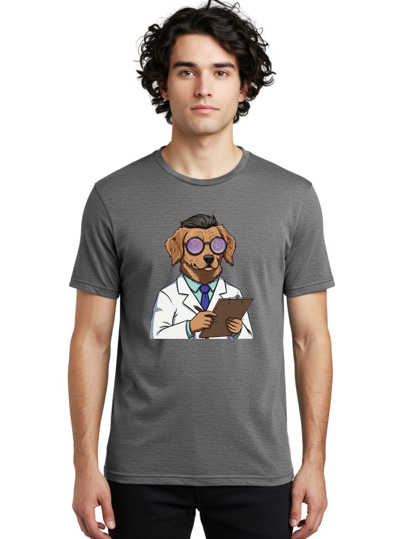 Dog-Scientist-1 Men'S Graphic Tee, 100% Cotton, Comfortable Casual Summer Wear, Machine Washable, Vintage Camera, Old Camera, Antique Camera, Black Camera, Classic Photography, Photography Equipment, Nostalgic Device, Film Camera, Camera Art Baq712 23