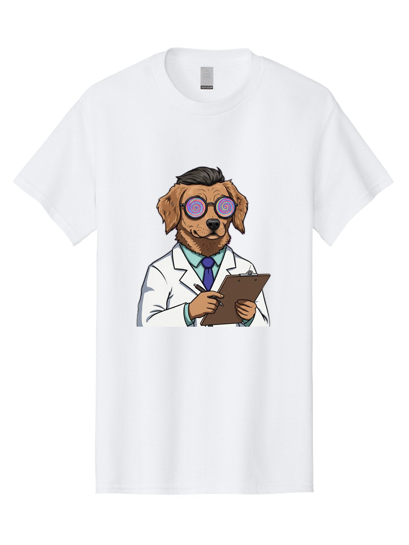 Dog-Scientist-1 Men'S Graphic Tee, 100% Cotton, Comfortable Casual Summer Wear, Machine Washable, Vintage Camera, Old Camera, Antique Camera, Black Camera, Classic Photography, Photography Equipment, Nostalgic Device, Film Camera, Camera Art Baq712 7
