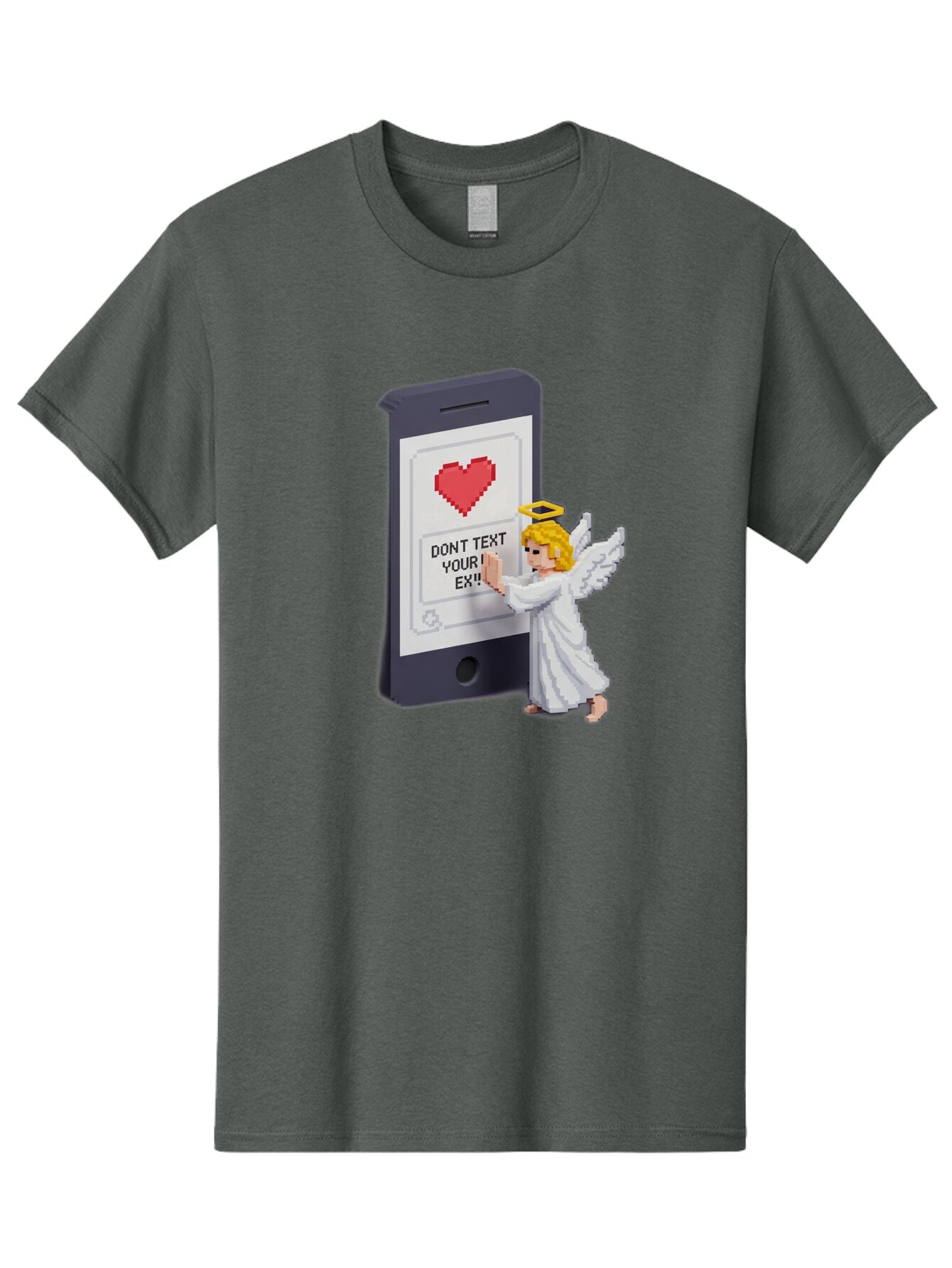 Don-T-Text-Your-Ex-1 Men'S Graphic Tee, 100% Cotton, Comfortable Casual Summer Wear, Machine Washable, Vintage Camera, Old Camera, Antique Camera, Black Camera, Classic Photography, Photography Equipment, Nostalgic Device, Film Camera, Baq715 11