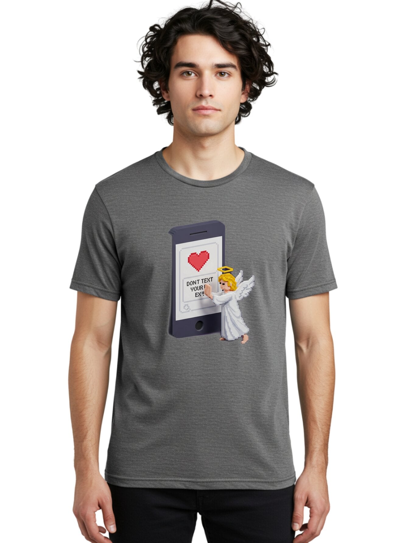Don-T-Text-Your-Ex-1 Men'S Graphic Tee, 100% Cotton, Comfortable Casual Summer Wear, Machine Washable, Vintage Camera, Old Camera, Antique Camera, Black Camera, Classic Photography, Photography Equipment, Nostalgic Device, Film Camera, Baq715 19