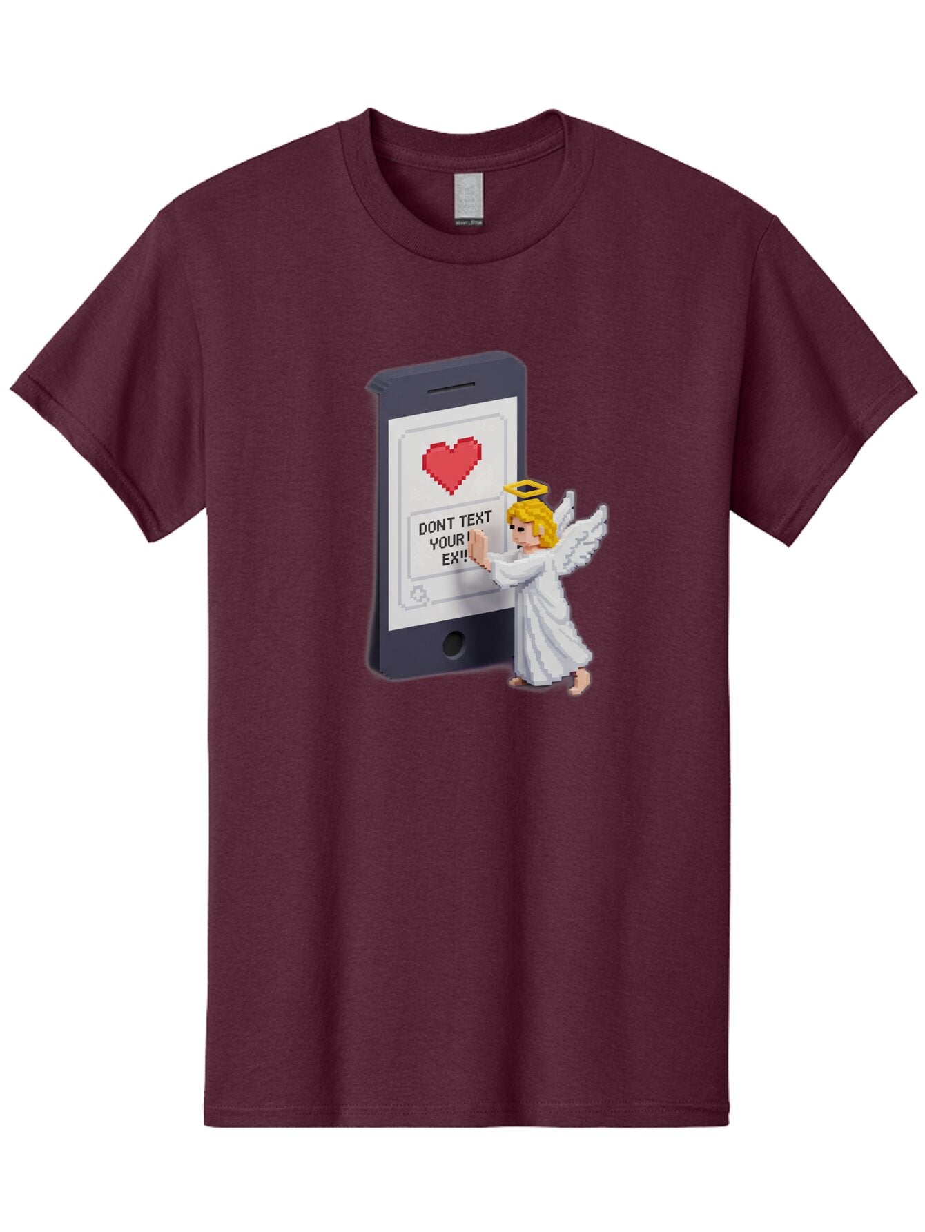 Don-T-Text-Your-Ex-1 Men'S Graphic Tee, 100% Cotton, Comfortable Casual Summer Wear, Machine Washable, Vintage Camera, Old Camera, Antique Camera, Black Camera, Classic Photography, Photography Equipment, Nostalgic Device, Film Camera, Baq715 15
