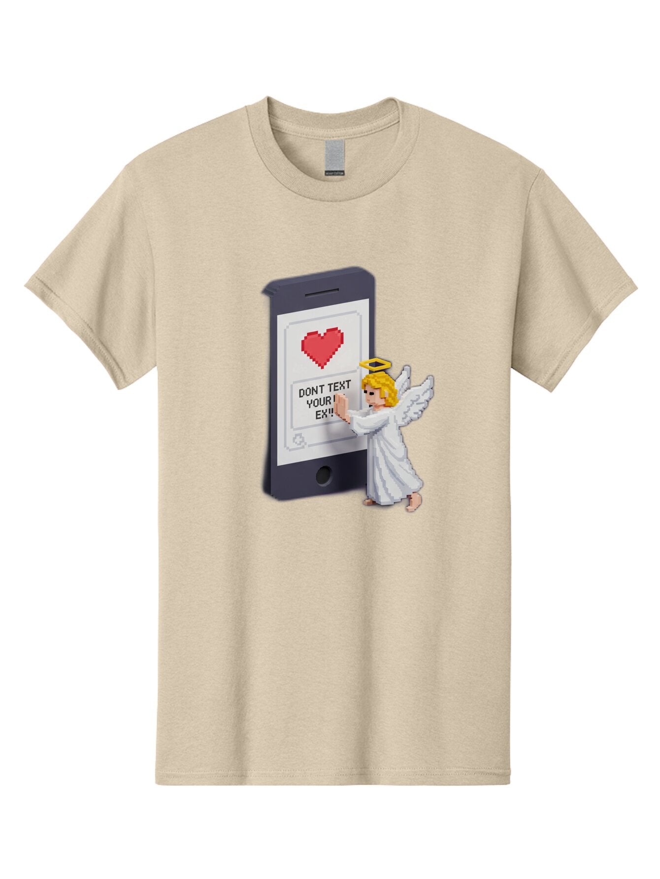 Don-T-Text-Your-Ex-1 Men'S Graphic Tee, 100% Cotton, Comfortable Casual Summer Wear, Machine Washable, Vintage Camera, Old Camera, Antique Camera, Black Camera, Classic Photography, Photography Equipment, Nostalgic Device, Film Camera, Baq715 2