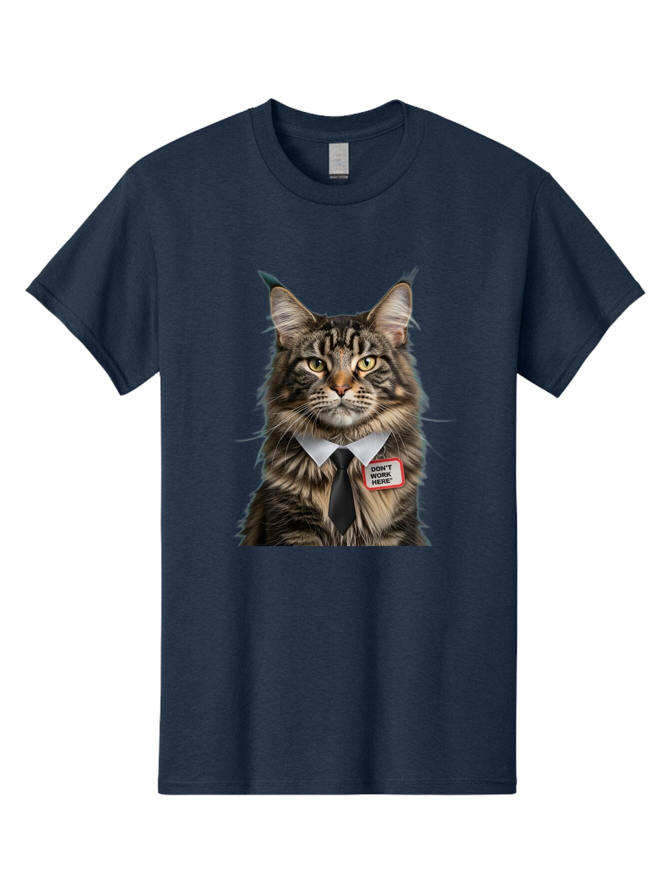Don-T-Work-Here-Cat-1 Men'S Graphic Tee, 100% Cotton, Comfortable Casual Summer Wear, Machine Washable, Vintage Camera, Old Camera, Antique Camera, Black Camera, Classic Photography, Photography Equipment, Nostalgic Device, Film Camera, Baq717 6