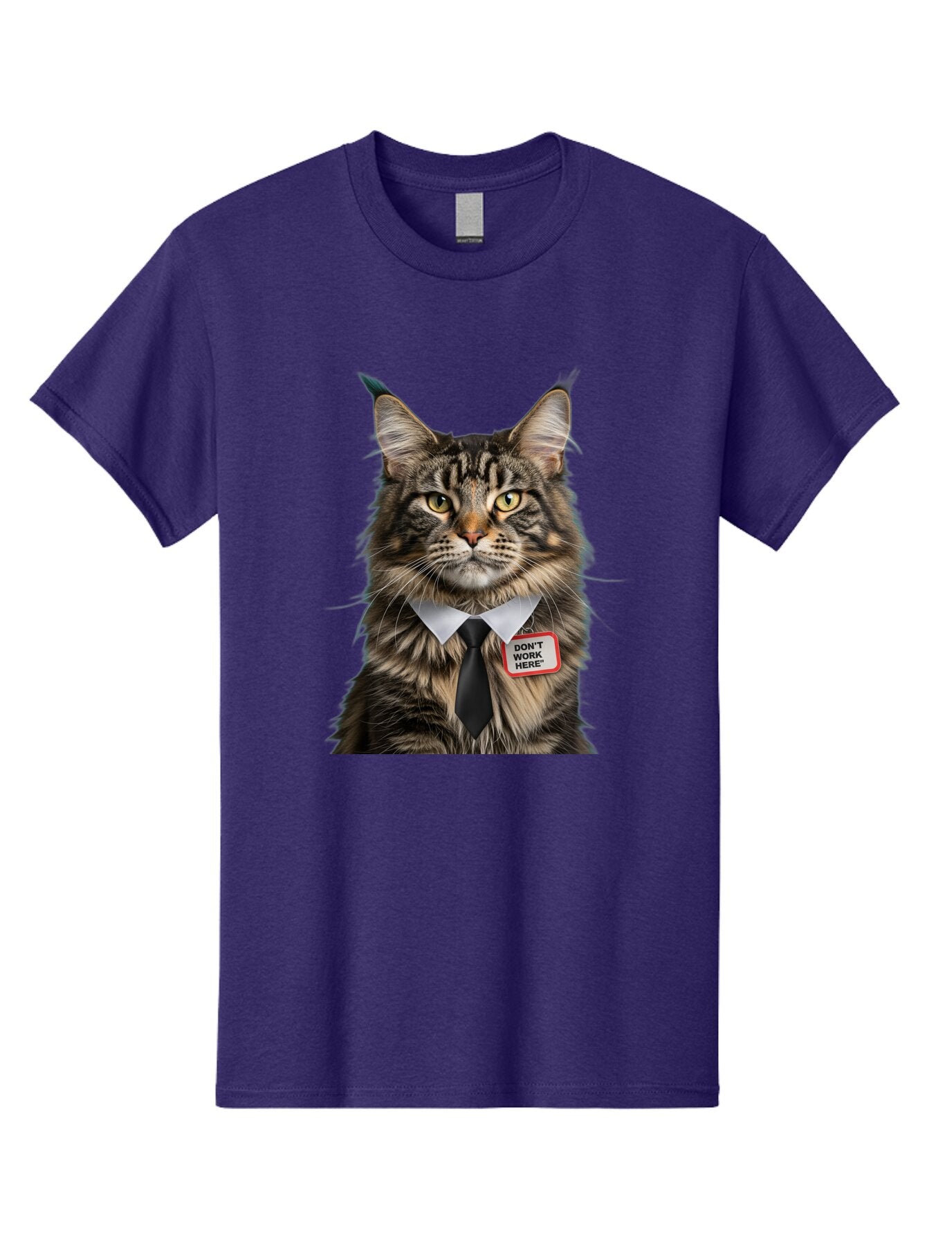 Don-T-Work-Here-Cat-1 Men'S Graphic Tee, 100% Cotton, Comfortable Casual Summer Wear, Machine Washable, Vintage Camera, Old Camera, Antique Camera, Black Camera, Classic Photography, Photography Equipment, Nostalgic Device, Film Camera, Baq717 11
