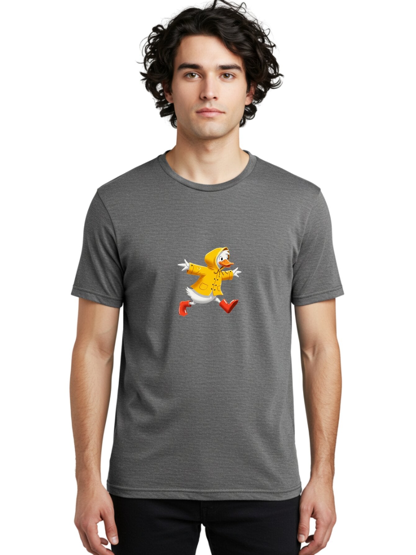 Donald-Duck-Raincoat Men'S Graphic Tee, 100% Cotton, Comfortable Casual Summer Wear, Machine Washable, Vintage Camera, Old Camera, Antique Camera, Black Camera, Classic Photography, Photography Equipment, Nostalgic Device, Film Camera, Baq721 26