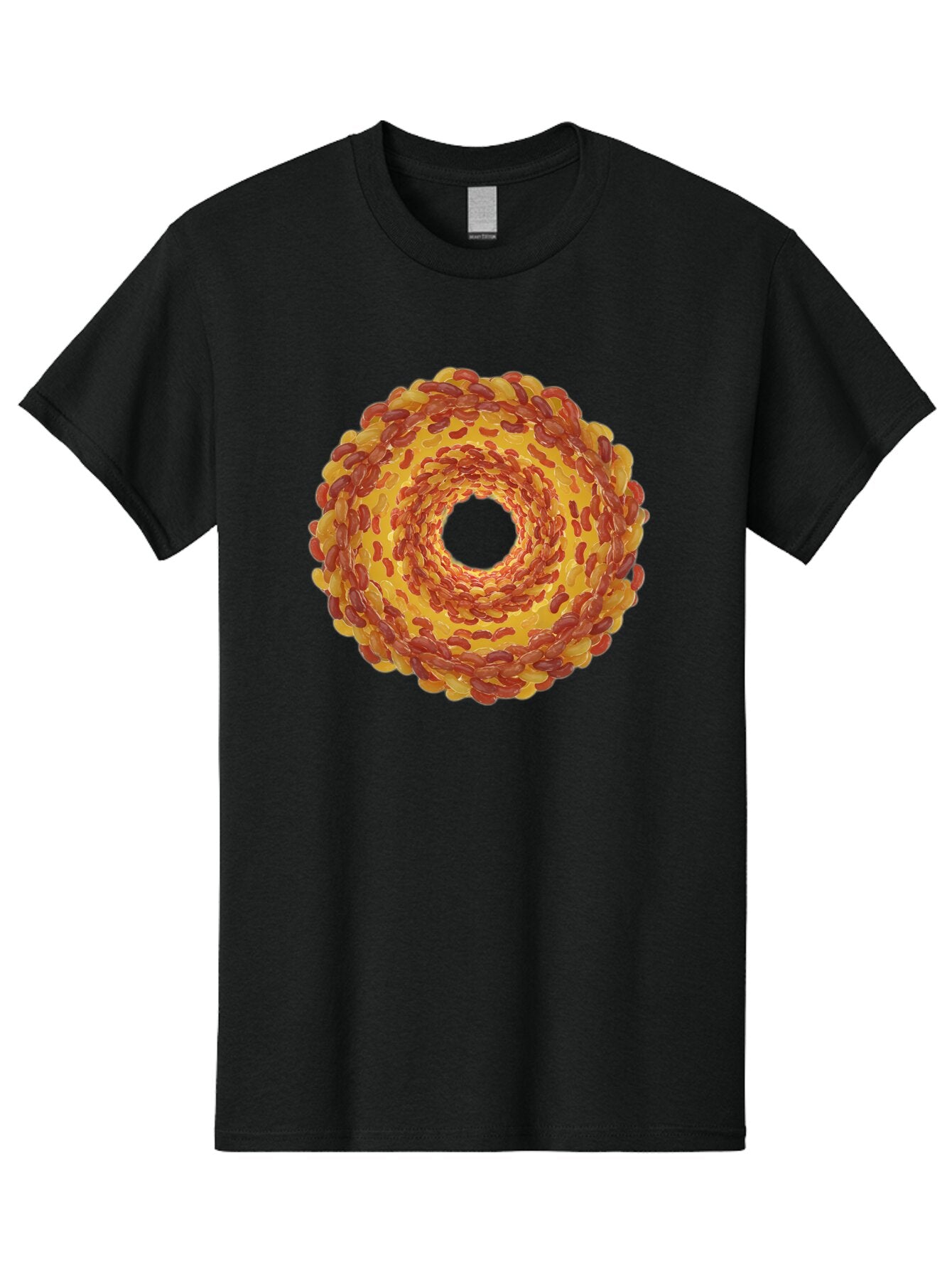 Donut-1 Men'S Graphic Tee, 100% Cotton, Comfortable Casual Summer Wear, Machine Washable, Vintage Camera, Old Camera, Antique Camera, Black Camera, Classic Photography, Photography Equipment, Nostalgic Device, Film Camera, Camera Art Baq723 7