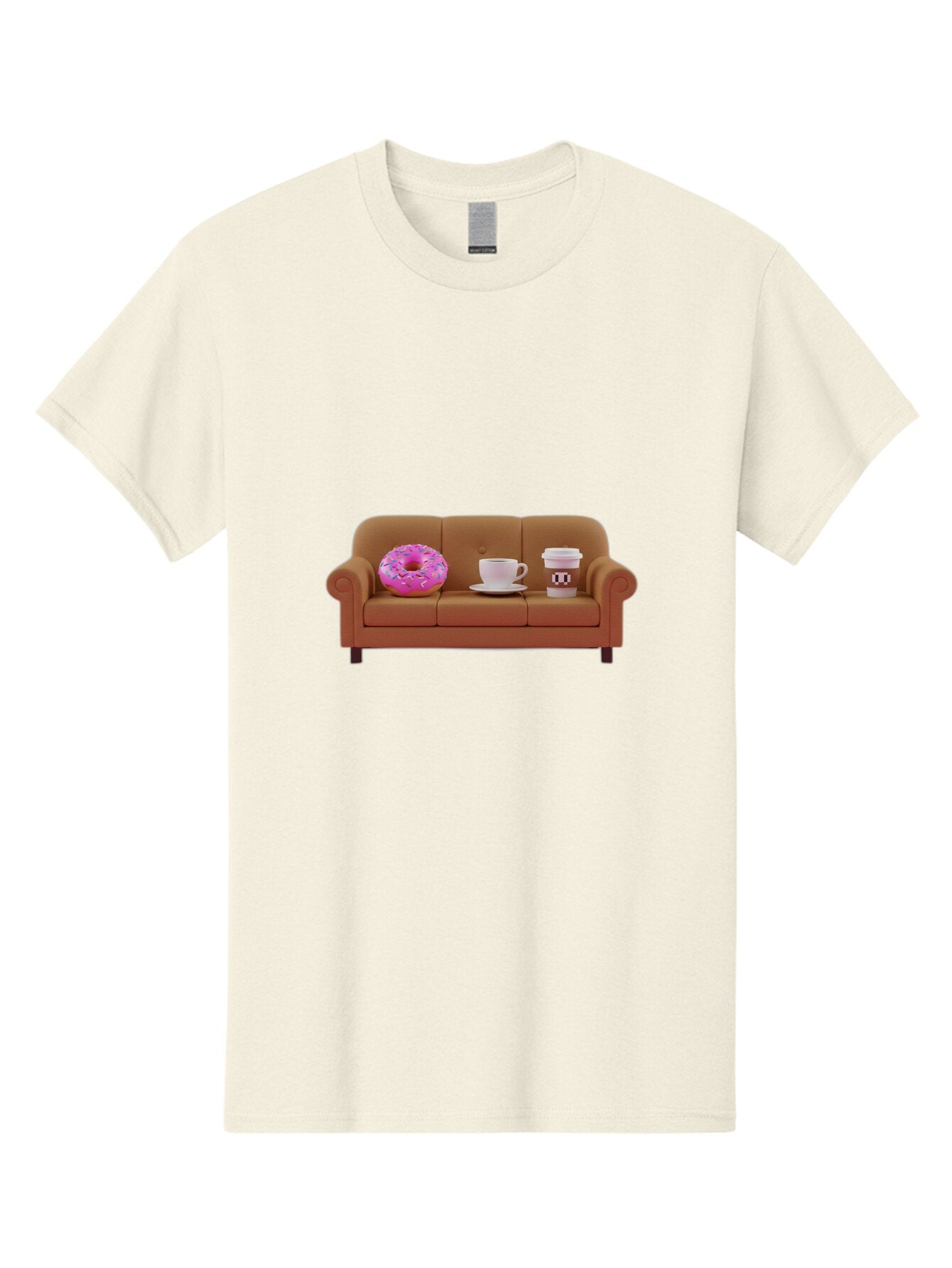 Donut-Coffee-Couch Men'S Graphic Tee, 100% Cotton, Comfortable Casual Summer Wear, Machine Washable, Vintage Camera, Old Camera, Antique Camera, Black Camera, Classic Photography, Photography Equipment, Nostalgic Device, Film Camera, Baq726 13