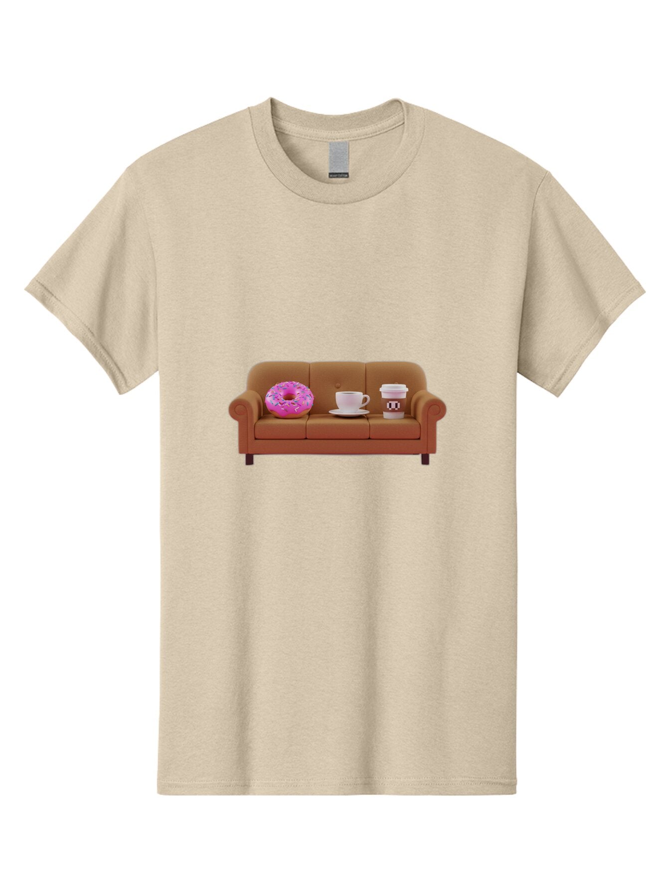 Donut-Coffee-Couch Men'S Graphic Tee, 100% Cotton, Comfortable Casual Summer Wear, Machine Washable, Vintage Camera, Old Camera, Antique Camera, Black Camera, Classic Photography, Photography Equipment, Nostalgic Device, Film Camera, Baq726 15