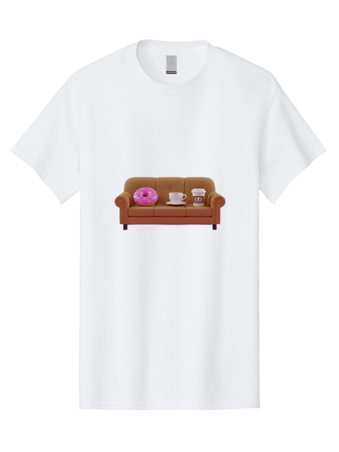 Donut-Coffee-Couch Men'S Graphic Tee, 100% Cotton, Comfortable Casual Summer Wear, Machine Washable, Vintage Camera, Old Camera, Antique Camera, Black Camera, Classic Photography, Photography Equipment, Nostalgic Device, Film Camera, Baq726 4