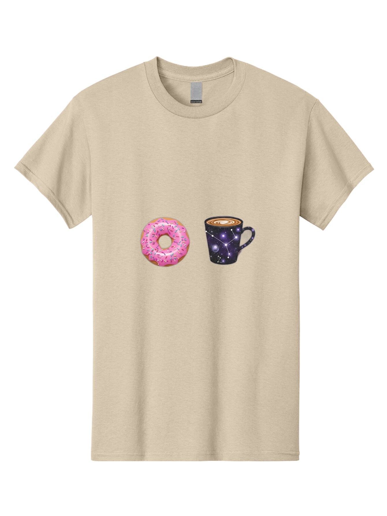 Donut-Coffee Men'S Graphic Tee, 100% Cotton, Comfortable Casual Summer Wear, Machine Washable, Vintage Camera, Old Camera, Antique Camera, Black Camera, Classic Photography, Photography Equipment, Nostalgic Device, Film Camera, Camera Art Baq727 12