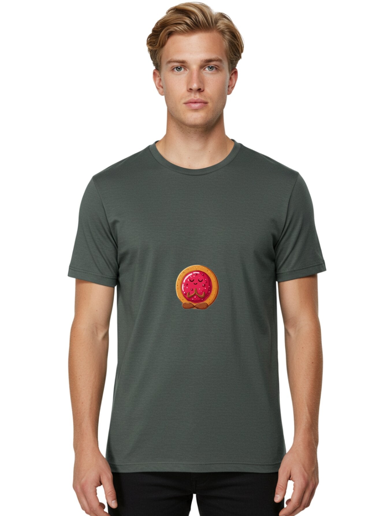 Donut Men'S Graphic Tee, 100% Cotton, Comfortable Casual Summer Wear, Machine Washable, Vintage Camera, Old Camera, Antique Camera, Black Camera, Classic Photography, Photography Equipment, Nostalgic Device, Film Camera, Camera Art Baq728 17