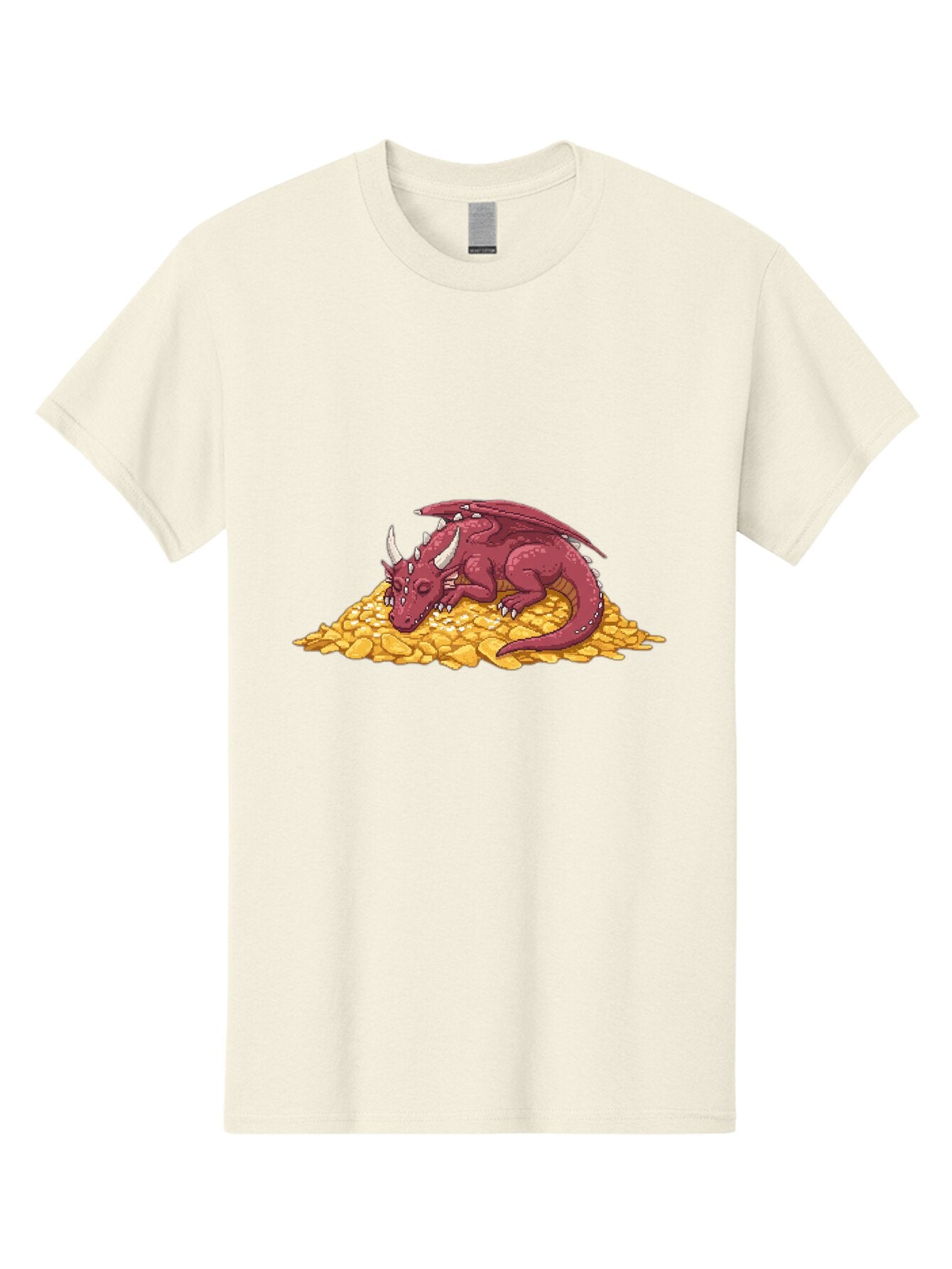 Dragon-Sleeping-On-Gold-Coins Men'S Graphic Tee, 100% Cotton, Comfortable Casual Summer Wear, Machine Washable, Vintage Camera, Old Camera, Antique Camera, Black Camera, Classic Photography, Photography Equipment, Nostalgic Device, Baq735 3