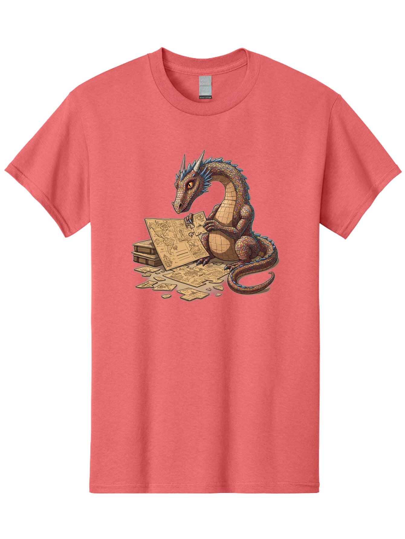 Dragon-Studying-Maps Men'S Graphic Tee, 100% Cotton, Comfortable Casual Summer Wear, Machine Washable, Vintage Camera, Old Camera, Antique Camera, Black Camera, Classic Photography, Photography Equipment, Nostalgic Device, Film Camera, Baq736 15