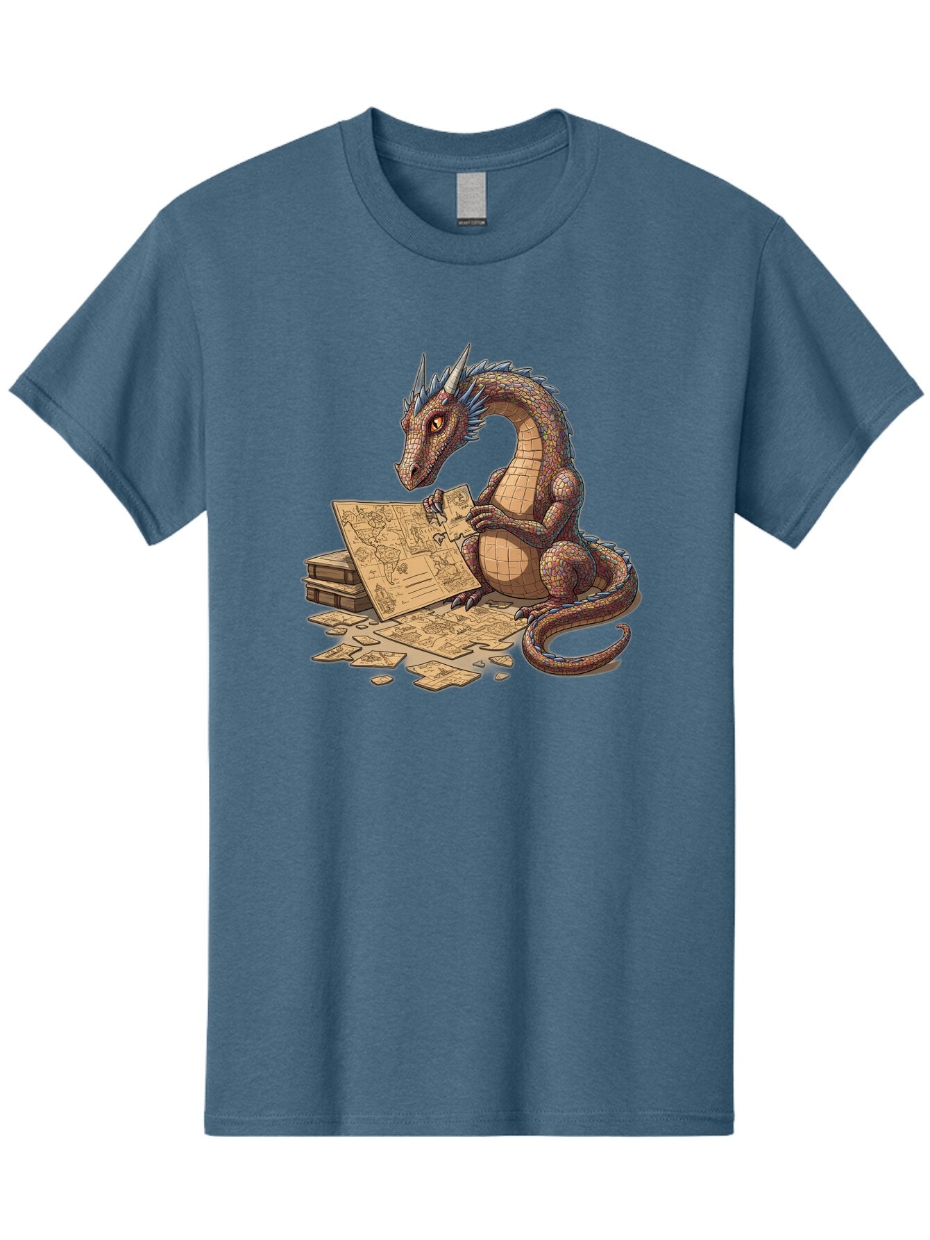Dragon-Studying-Maps Men'S Graphic Tee, 100% Cotton, Comfortable Casual Summer Wear, Machine Washable, Vintage Camera, Old Camera, Antique Camera, Black Camera, Classic Photography, Photography Equipment, Nostalgic Device, Film Camera, Baq736 9