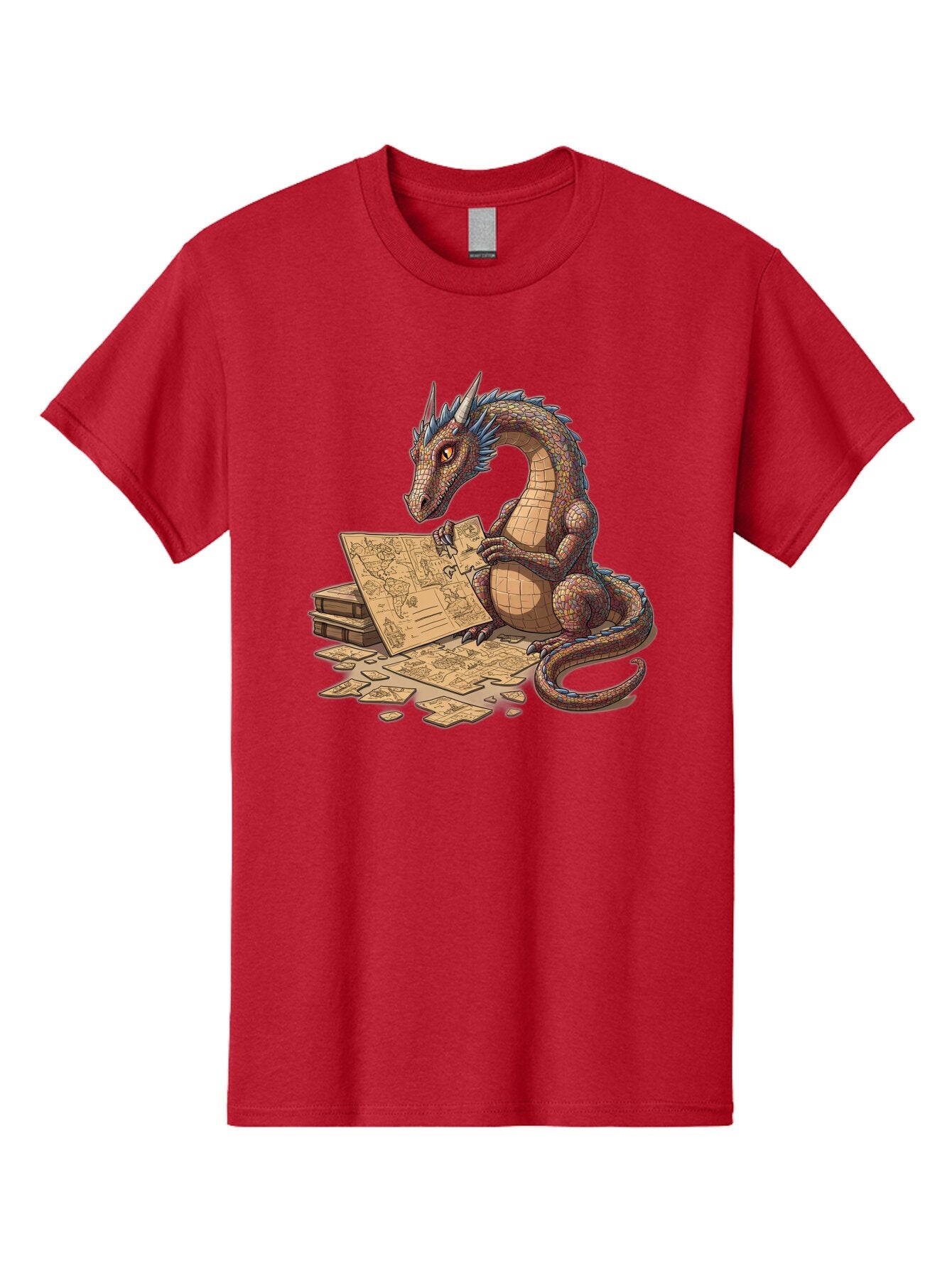 Dragon-Studying-Maps Men'S Graphic Tee, 100% Cotton, Comfortable Casual Summer Wear, Machine Washable, Vintage Camera, Old Camera, Antique Camera, Black Camera, Classic Photography, Photography Equipment, Nostalgic Device, Film Camera, Baq736 2