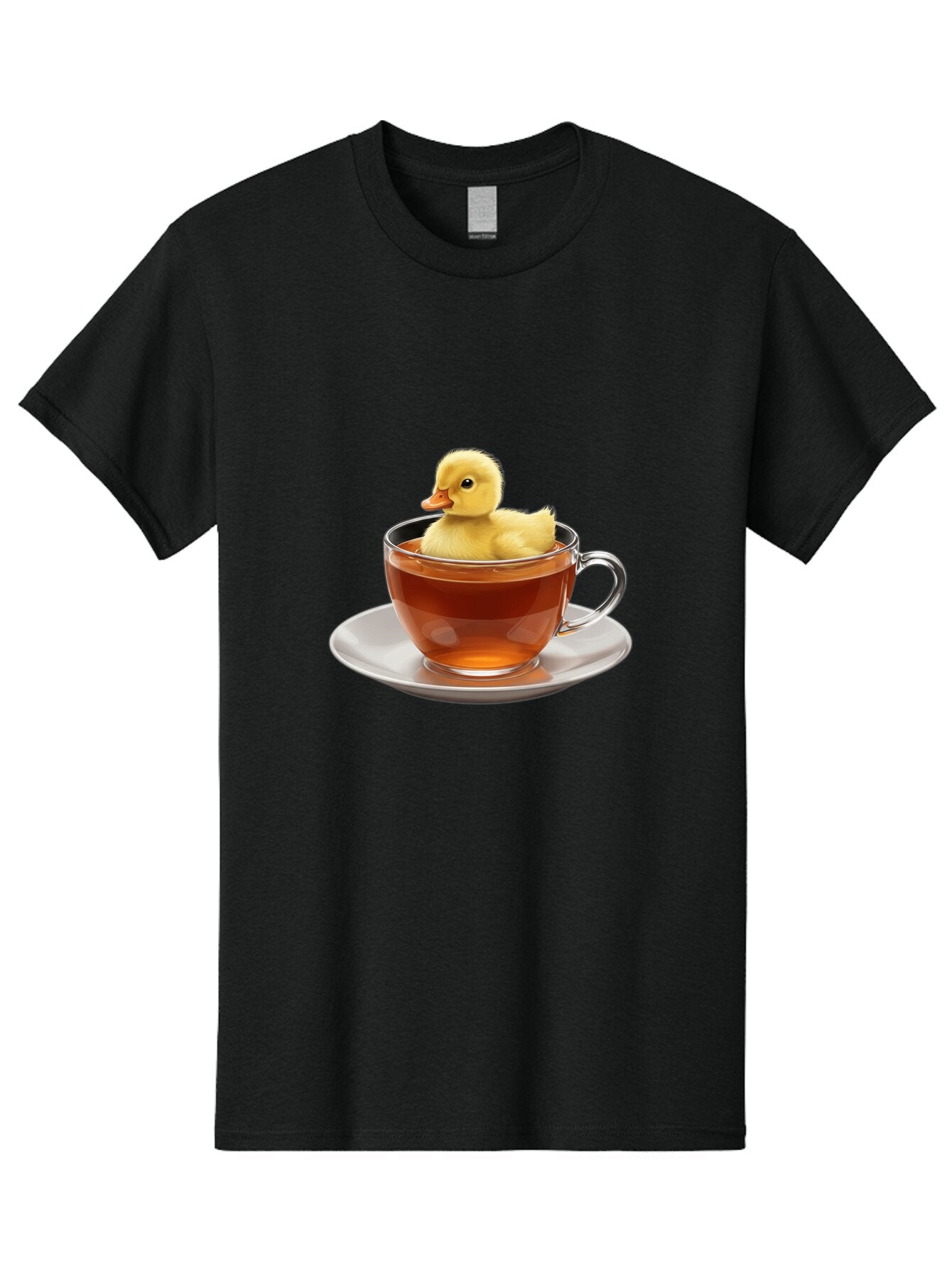 Duck-In-Cup-Of-Tea Men'S Graphic Tee, 100% Cotton, Comfortable Casual Summer Wear, Machine Washable, Vintage Camera, Old Camera, Antique Camera, Black Camera, Classic Photography, Photography Equipment, Nostalgic Device, Film Camera, Baq745 3
