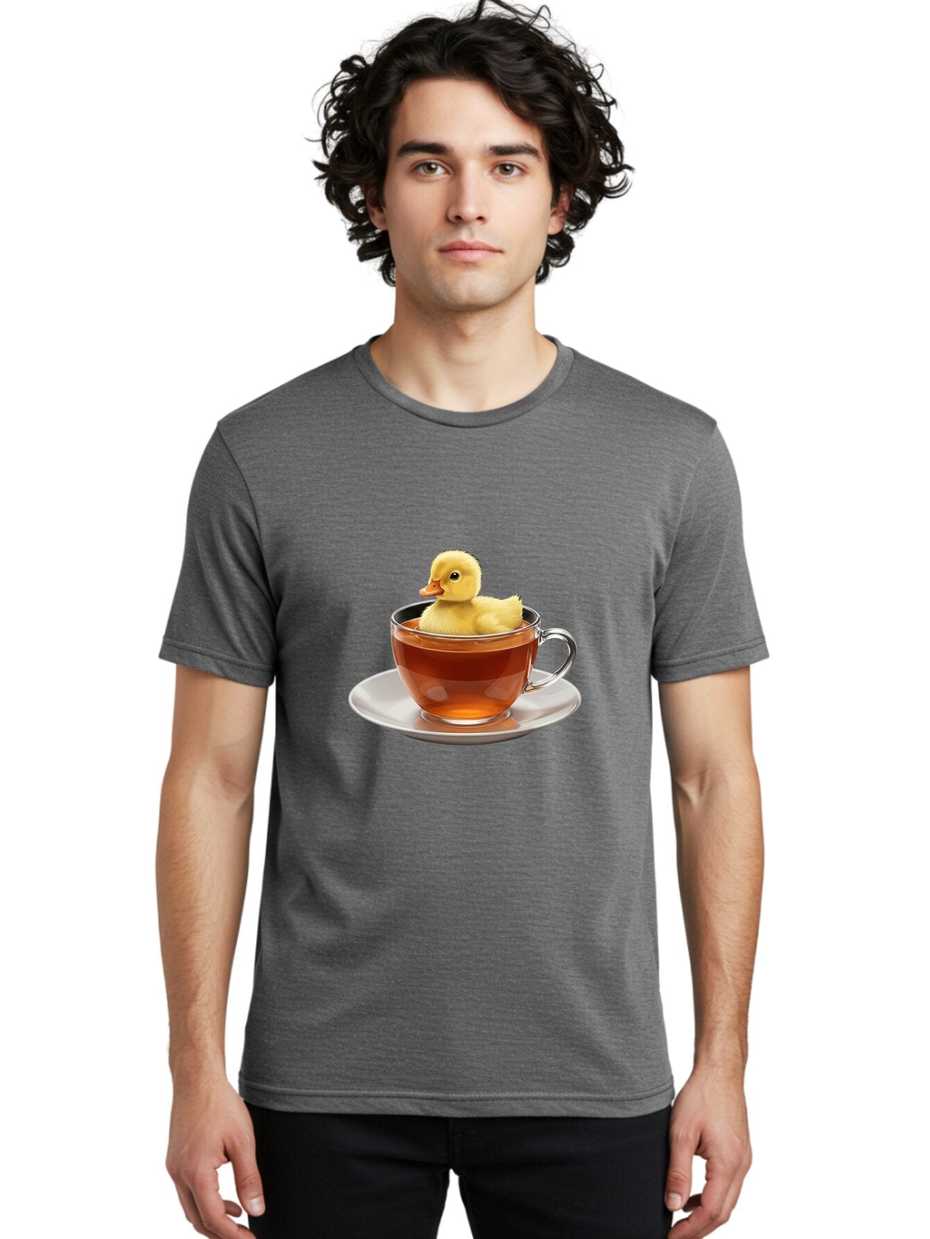 Duck-In-Cup-Of-Tea Men'S Graphic Tee, 100% Cotton, Comfortable Casual Summer Wear, Machine Washable, Vintage Camera, Old Camera, Antique Camera, Black Camera, Classic Photography, Photography Equipment, Nostalgic Device, Film Camera, Baq745 19