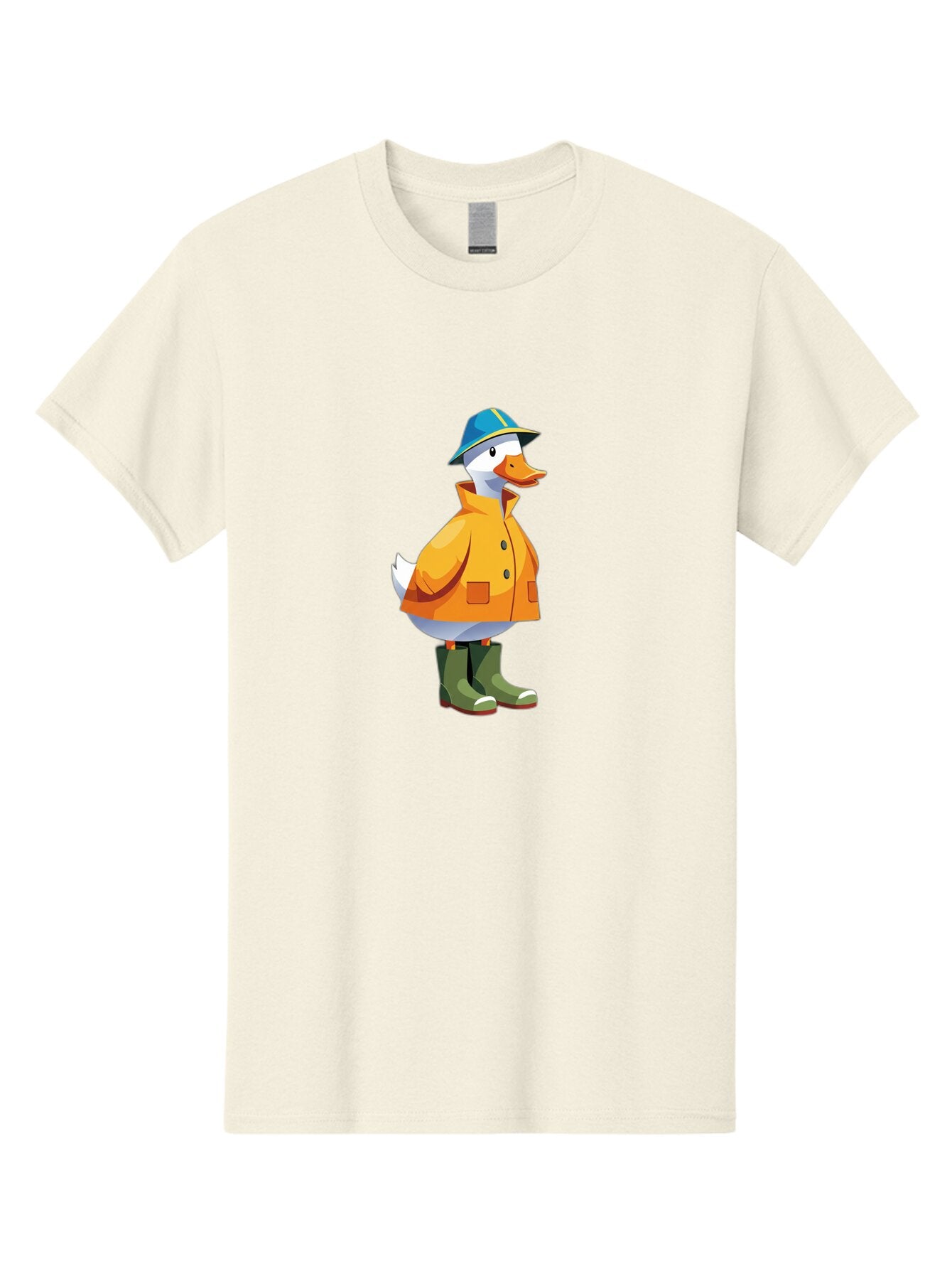 Duck-In-Hat-And-Coat Men'S Graphic Tee, 100% Cotton, Comfortable Casual Summer Wear, Machine Washable, Vintage Camera, Old Camera, Antique Camera, Black Camera, Classic Photography, Photography Equipment, Nostalgic Device, Film Camera, Baq748 7