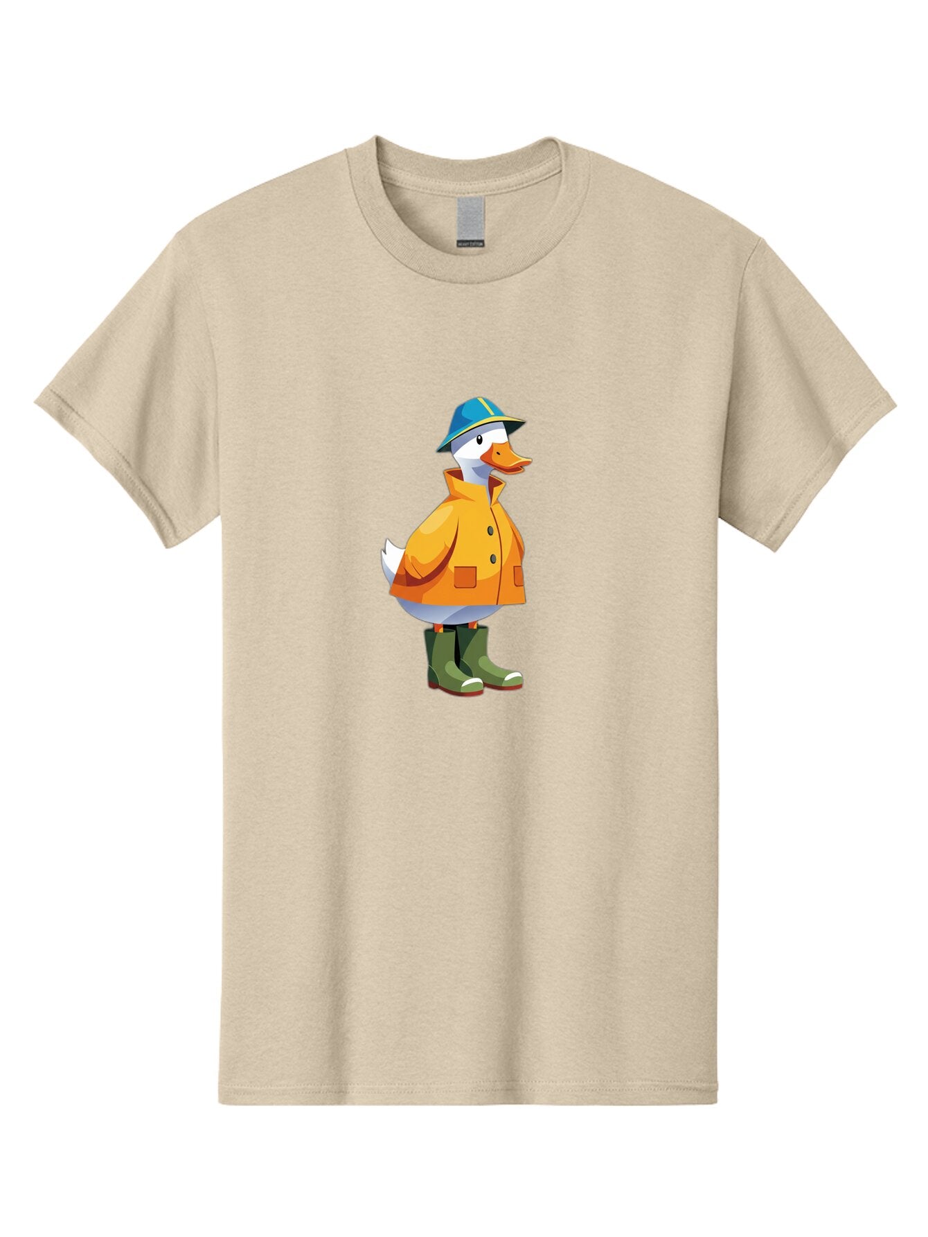 Duck-In-Hat-And-Coat Men'S Graphic Tee, 100% Cotton, Comfortable Casual Summer Wear, Machine Washable, Vintage Camera, Old Camera, Antique Camera, Black Camera, Classic Photography, Photography Equipment, Nostalgic Device, Film Camera, Baq748 3