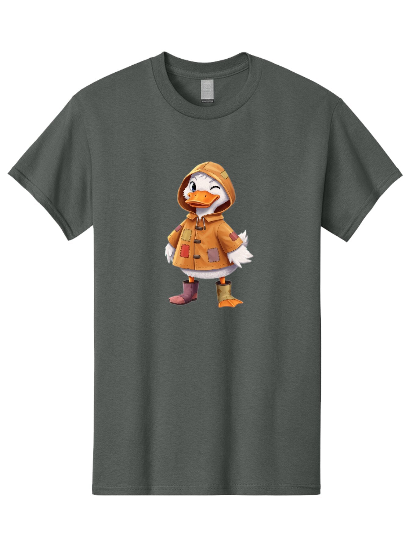 Duck-In-Jacket Men'S Graphic Tee, 100% Cotton, Comfortable Casual Summer Wear, Machine Washable, Vintage Camera, Old Camera, Antique Camera, Black Camera, Classic Photography, Photography Equipment, Nostalgic Device, Film Camera, Camera Art Baq749 5