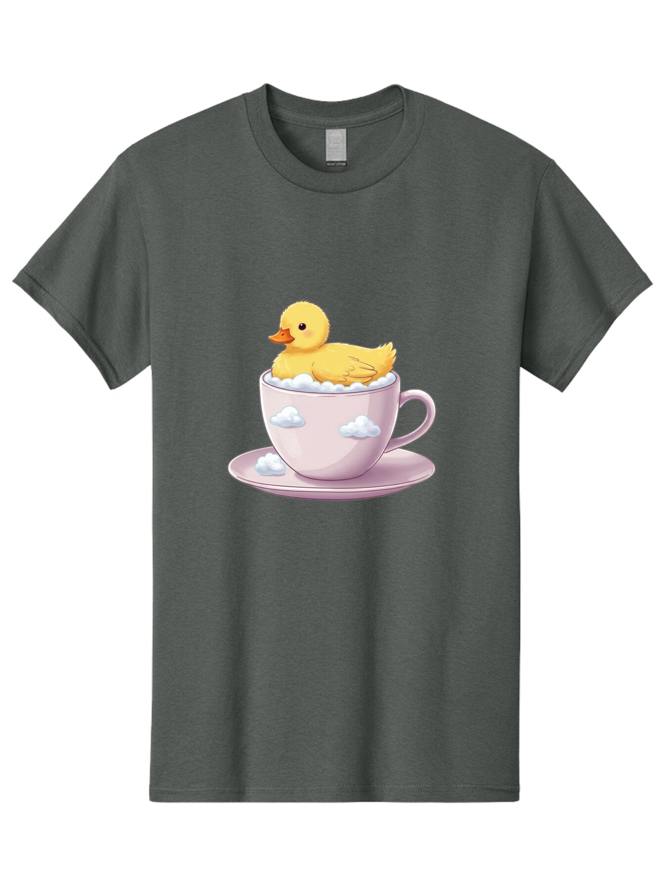 Duck-In-Tea-Cup-1 Men'S Graphic Tee, 100% Cotton, Comfortable Casual Summer Wear, Machine Washable, Vintage Camera, Old Camera, Antique Camera, Black Camera, Classic Photography, Photography Equipment, Nostalgic Device, Film Camera, Camera Art Baq751 3