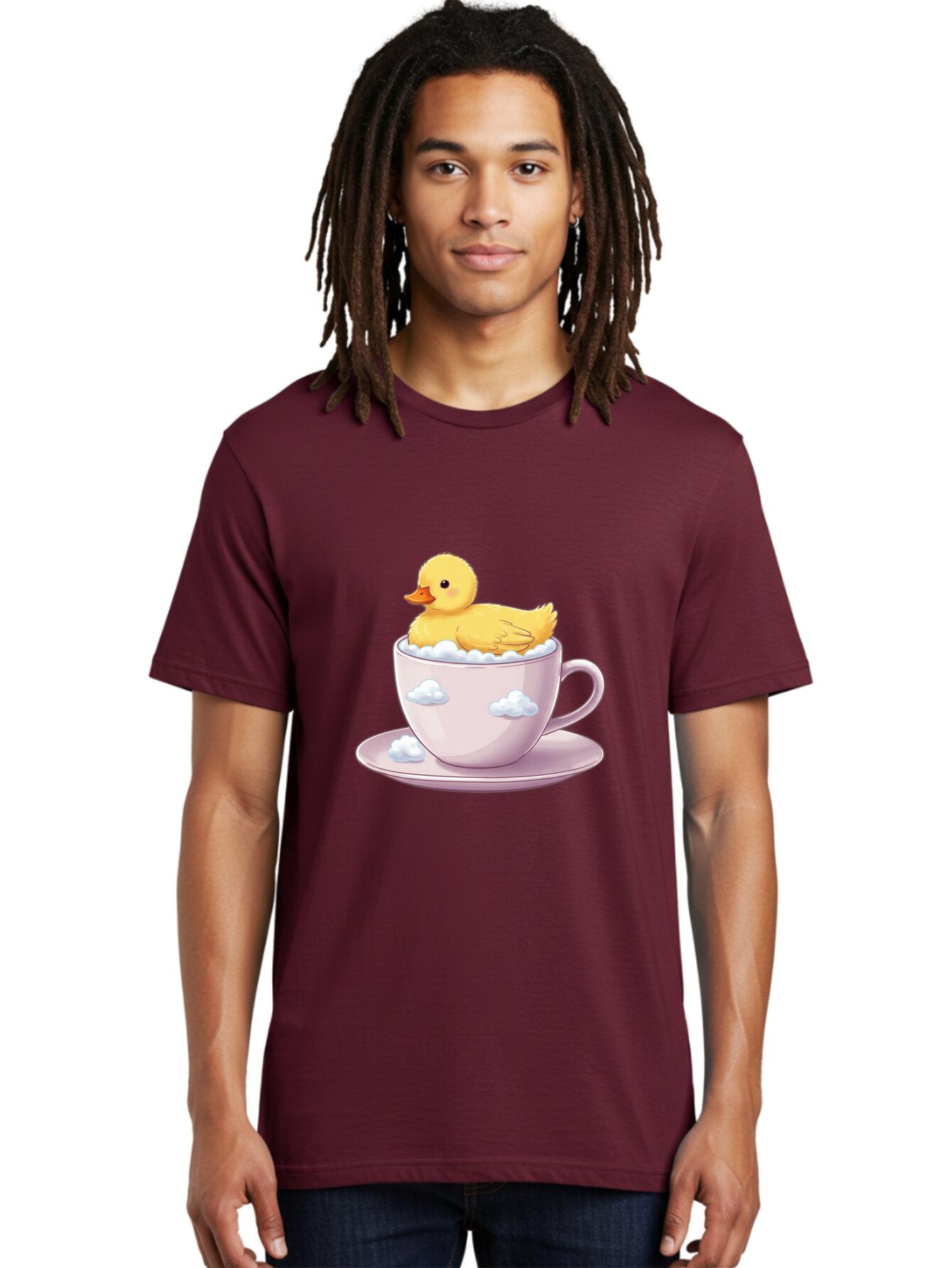 Duck-In-Tea-Cup-1 Men'S Graphic Tee, 100% Cotton, Comfortable Casual Summer Wear, Machine Washable, Vintage Camera, Old Camera, Antique Camera, Black Camera, Classic Photography, Photography Equipment, Nostalgic Device, Film Camera, Camera Art Baq751 29