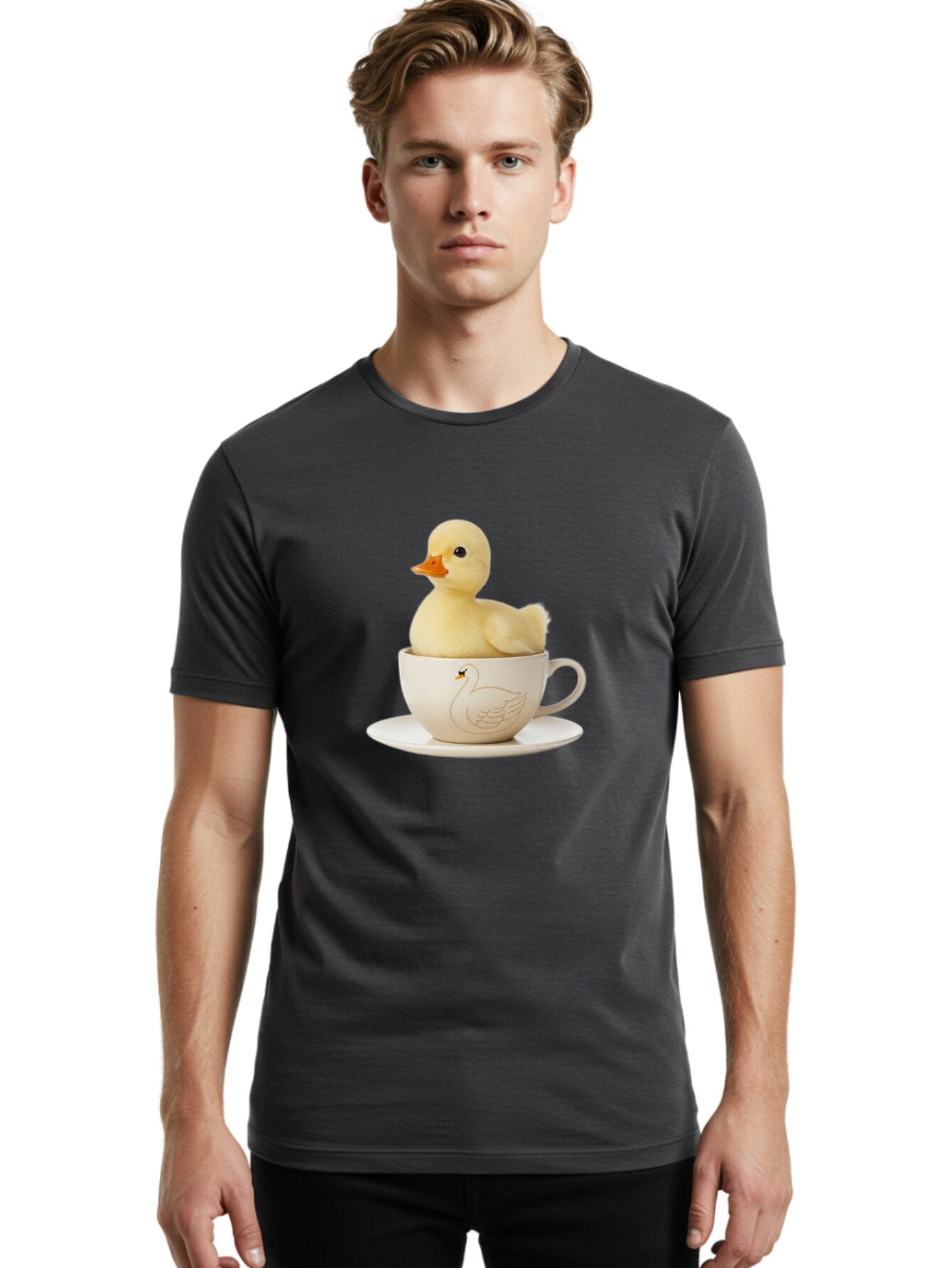 Duck-In-Tea-Cup Men'S Graphic Tee, 100% Cotton, Comfortable Casual Summer Wear, Machine Washable, Vintage Camera, Old Camera, Antique Camera, Black Camera, Classic Photography, Photography Equipment, Nostalgic Device, Film Camera, Camera Art Baq752 16