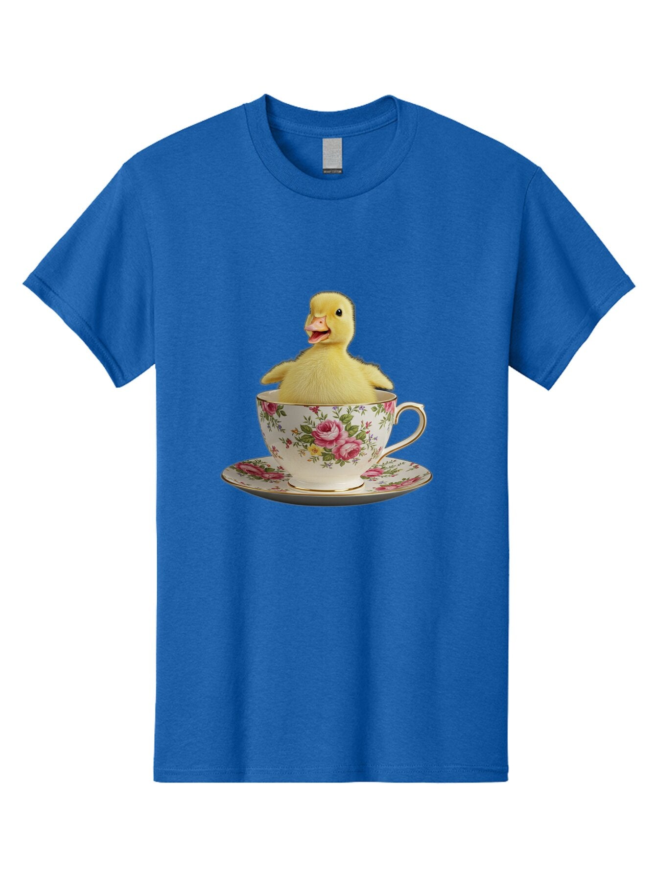 Duck-In-Teacup-1 Men'S Graphic Tee, 100% Cotton, Comfortable Casual Summer Wear, Machine Washable, Vintage Camera, Old Camera, Antique Camera, Black Camera, Classic Photography, Photography Equipment, Nostalgic Device, Film Camera, Camera Art Baq753 4