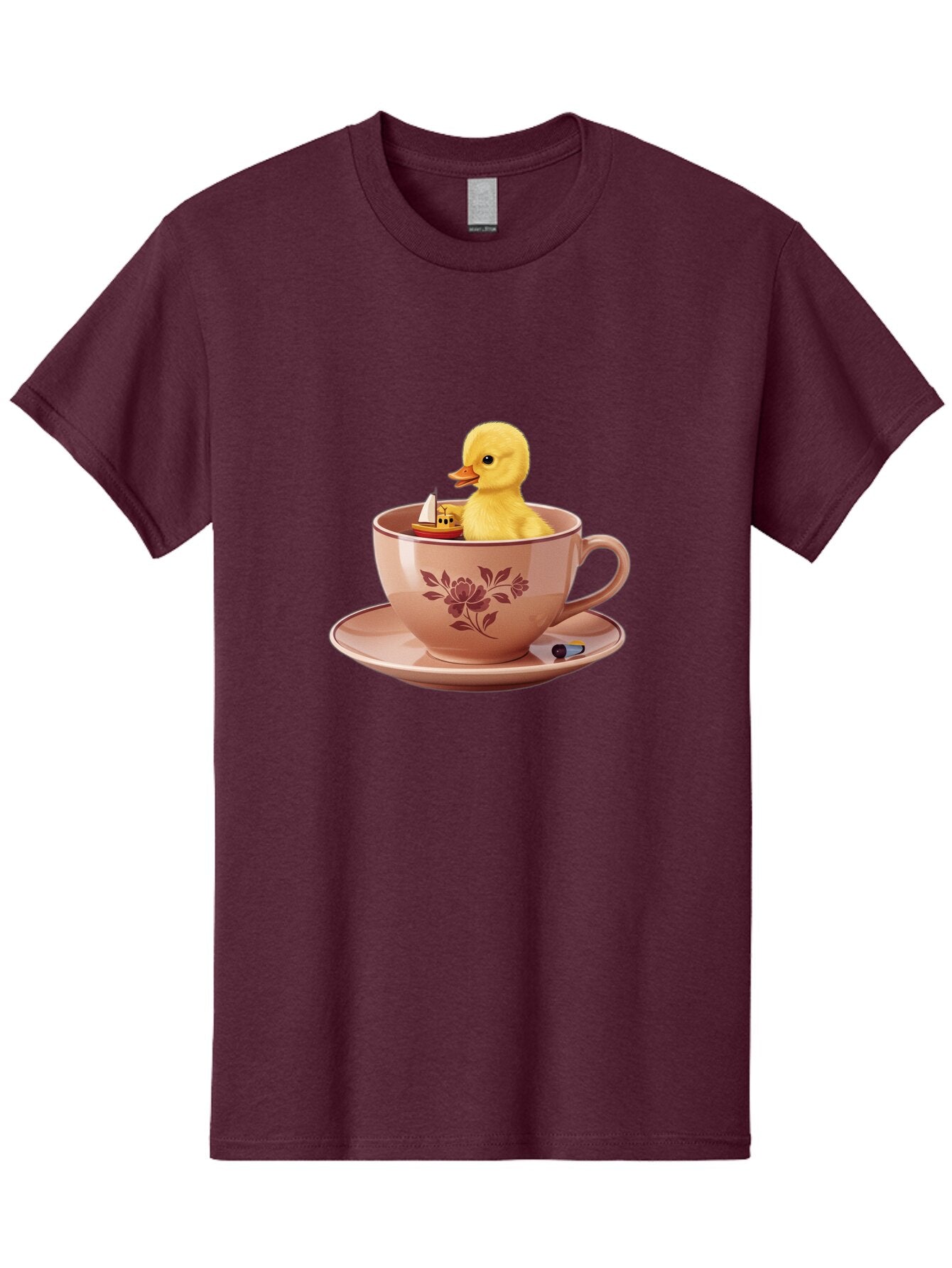 Duck-In-Teacup-2 Men'S Graphic Tee, 100% Cotton, Comfortable Casual Summer Wear, Machine Washable, Vintage Camera, Old Camera, Antique Camera, Black Camera, Classic Photography, Photography Equipment, Nostalgic Device, Film Camera, Camera Art Baq754 10