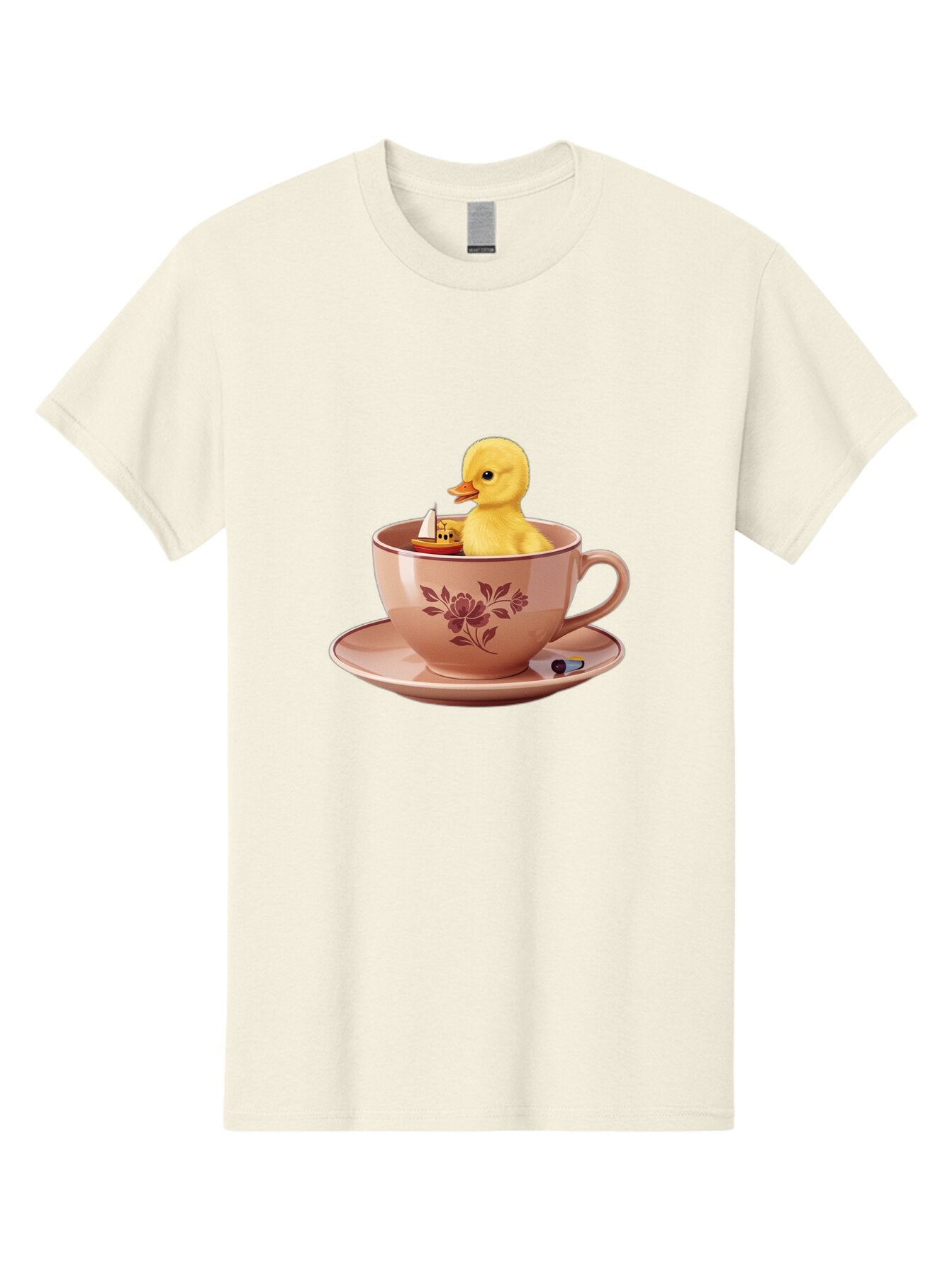 Duck-In-Teacup-2 Men'S Graphic Tee, 100% Cotton, Comfortable Casual Summer Wear, Machine Washable, Vintage Camera, Old Camera, Antique Camera, Black Camera, Classic Photography, Photography Equipment, Nostalgic Device, Film Camera, Camera Art Baq754 1