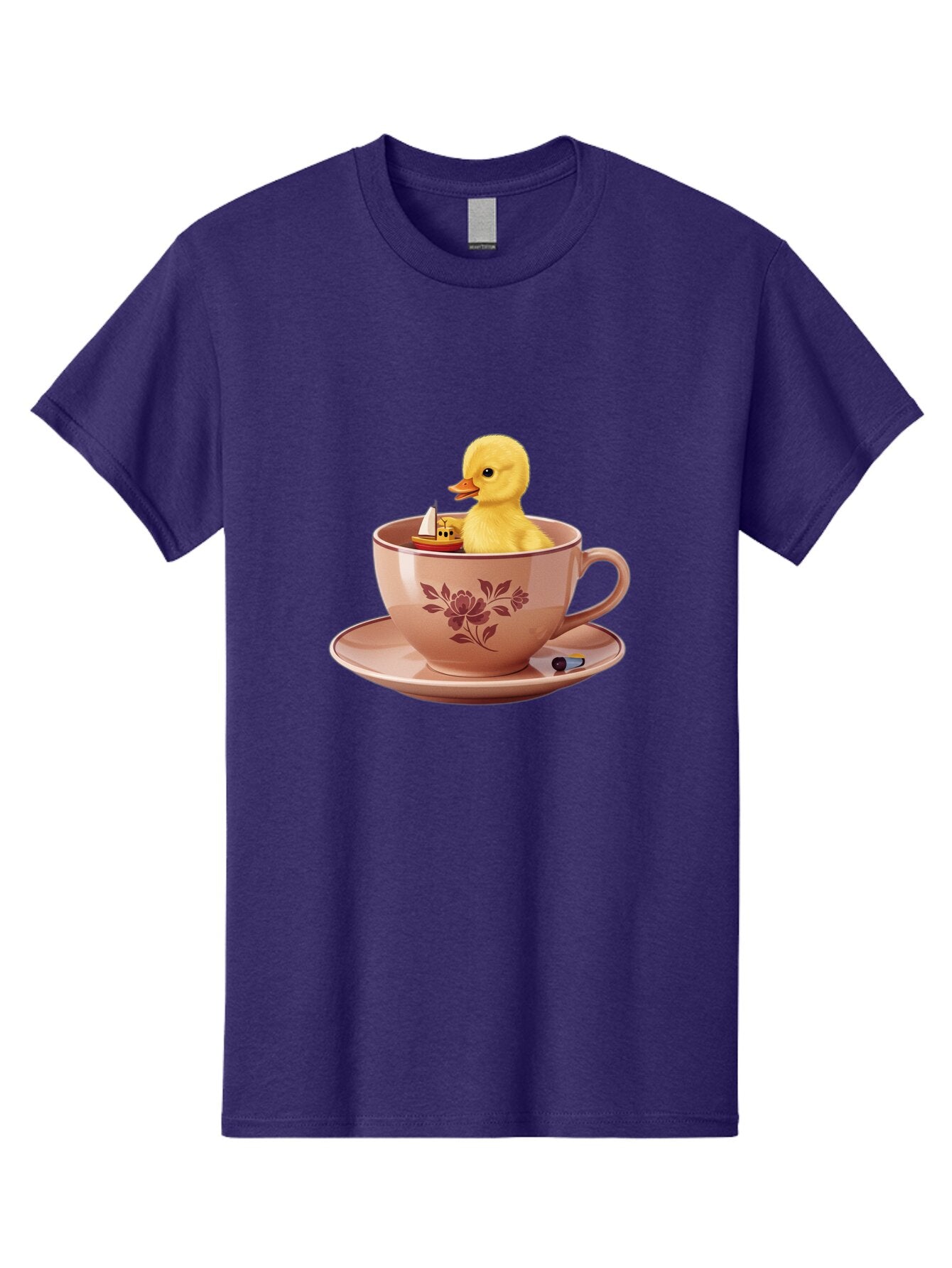 Duck-In-Teacup-2 Men'S Graphic Tee, 100% Cotton, Comfortable Casual Summer Wear, Machine Washable, Vintage Camera, Old Camera, Antique Camera, Black Camera, Classic Photography, Photography Equipment, Nostalgic Device, Film Camera, Camera Art Baq754 8